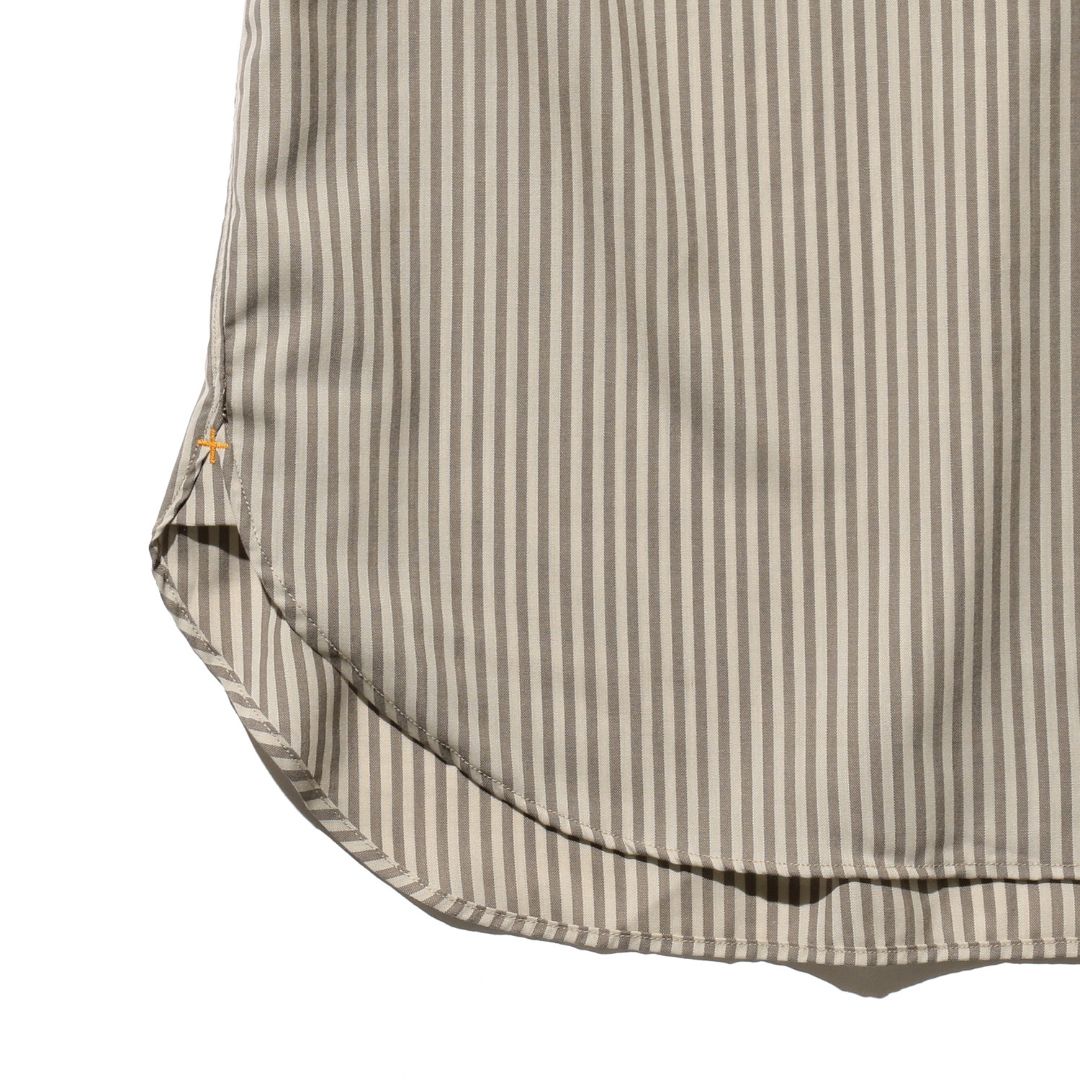 B.D. Pullover Classic-fit Wool Stripe Shirt