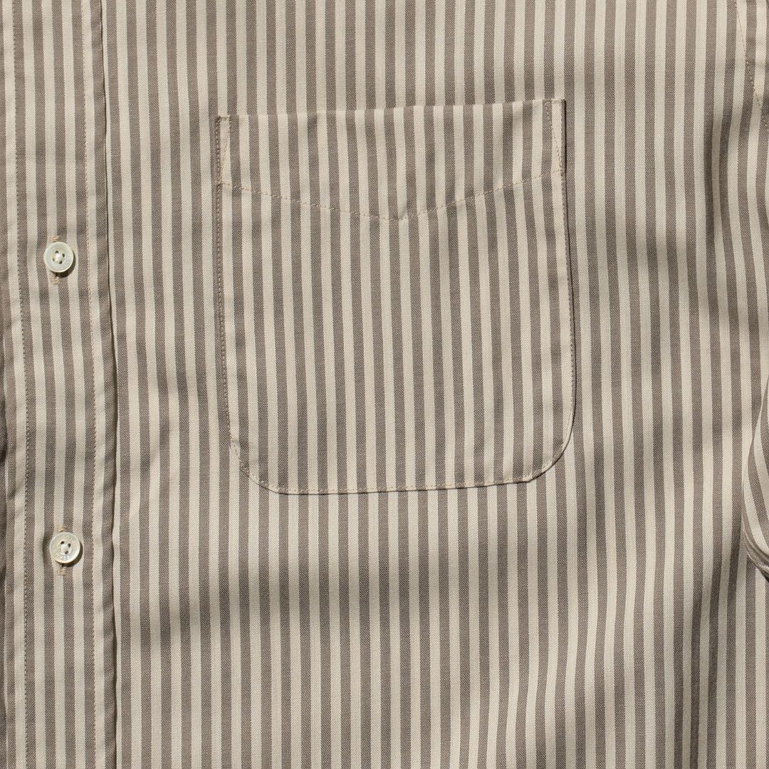 Beams Plus B.D. Classic-fit Wool Stripe Shirt | thegoodlife. UAE