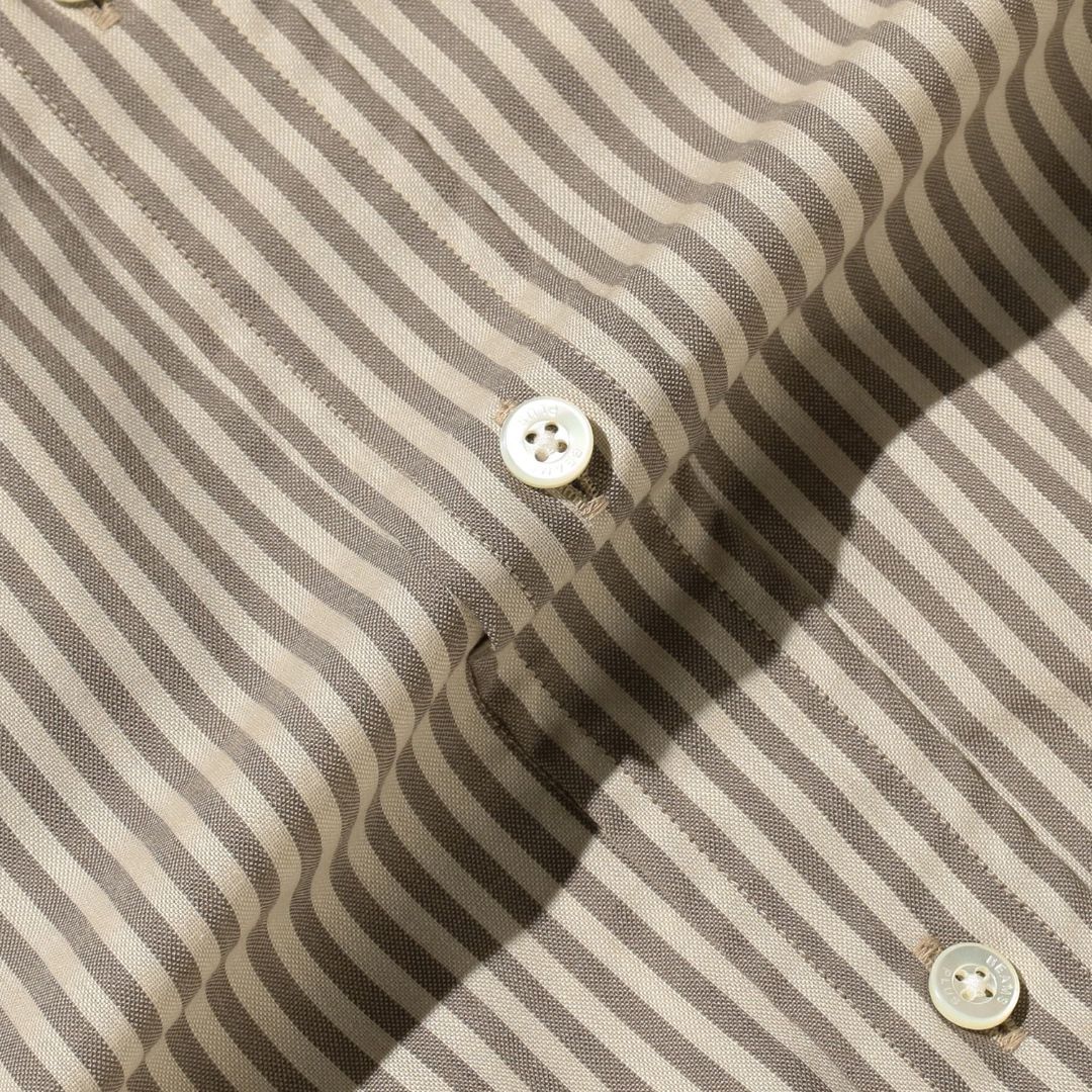 Beams Plus B.D. Classic-fit Wool Stripe Shirt | thegoodlife. UAE