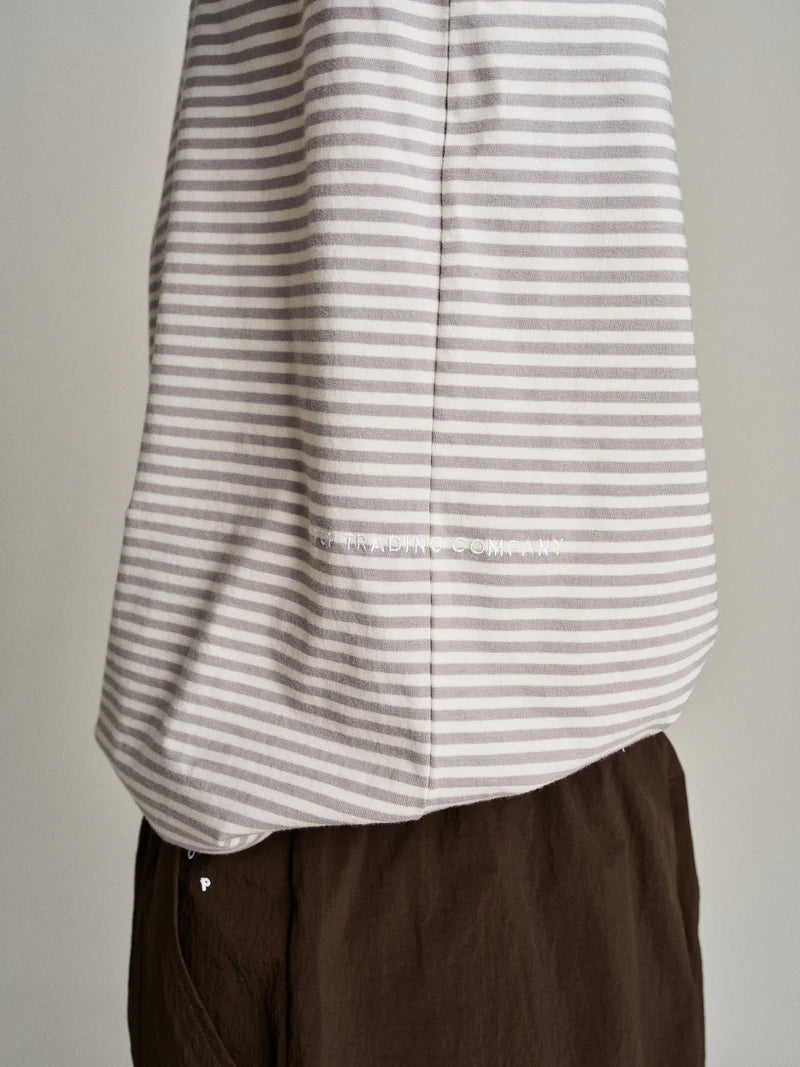 Pop Trading Company Striped Logo T-Shirt | thegoodlife. UAE