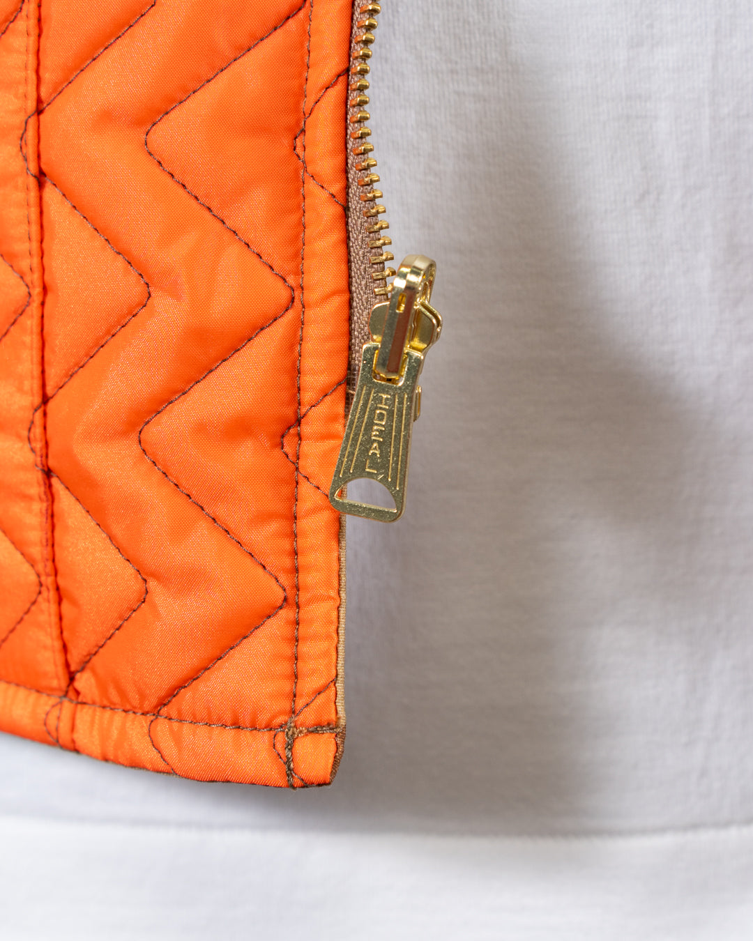 Beams Plus WORK Puff Vest Reversible Animal Print | thegoodlife. UAE