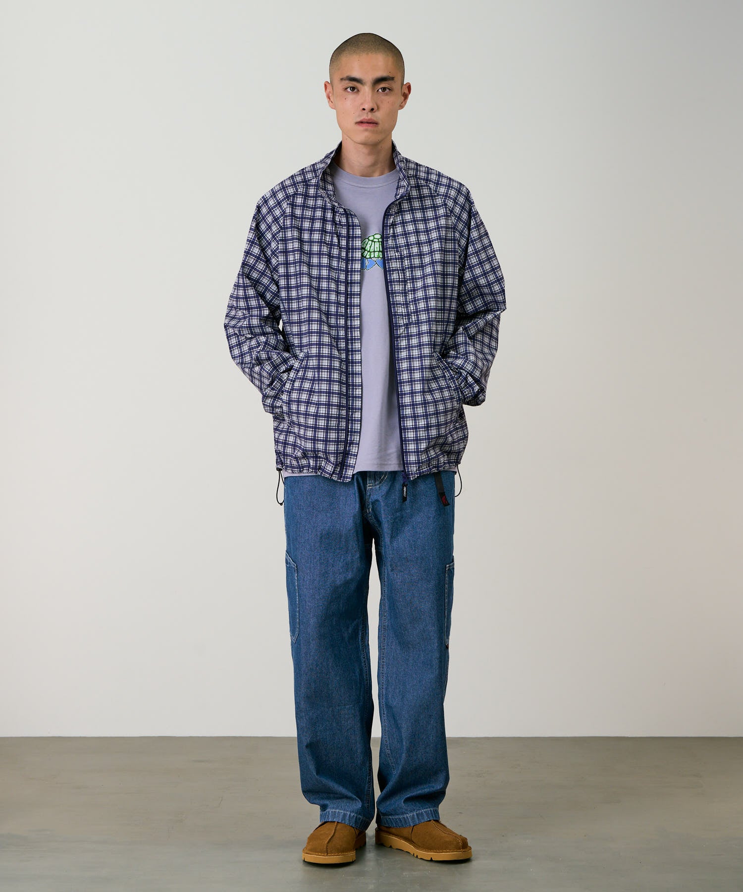 Checkered Shell Jacket