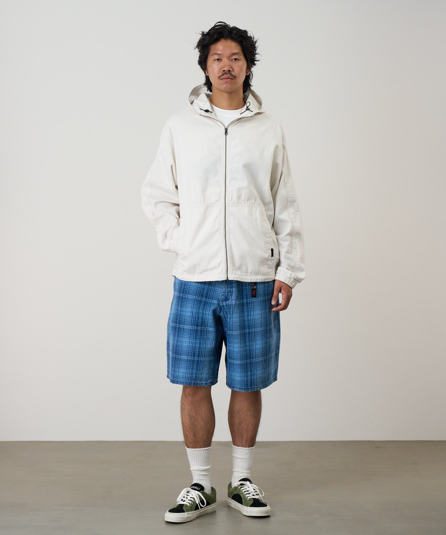 Gramicci Lagoon Short Denim Plaid | thegoodlife. UAE