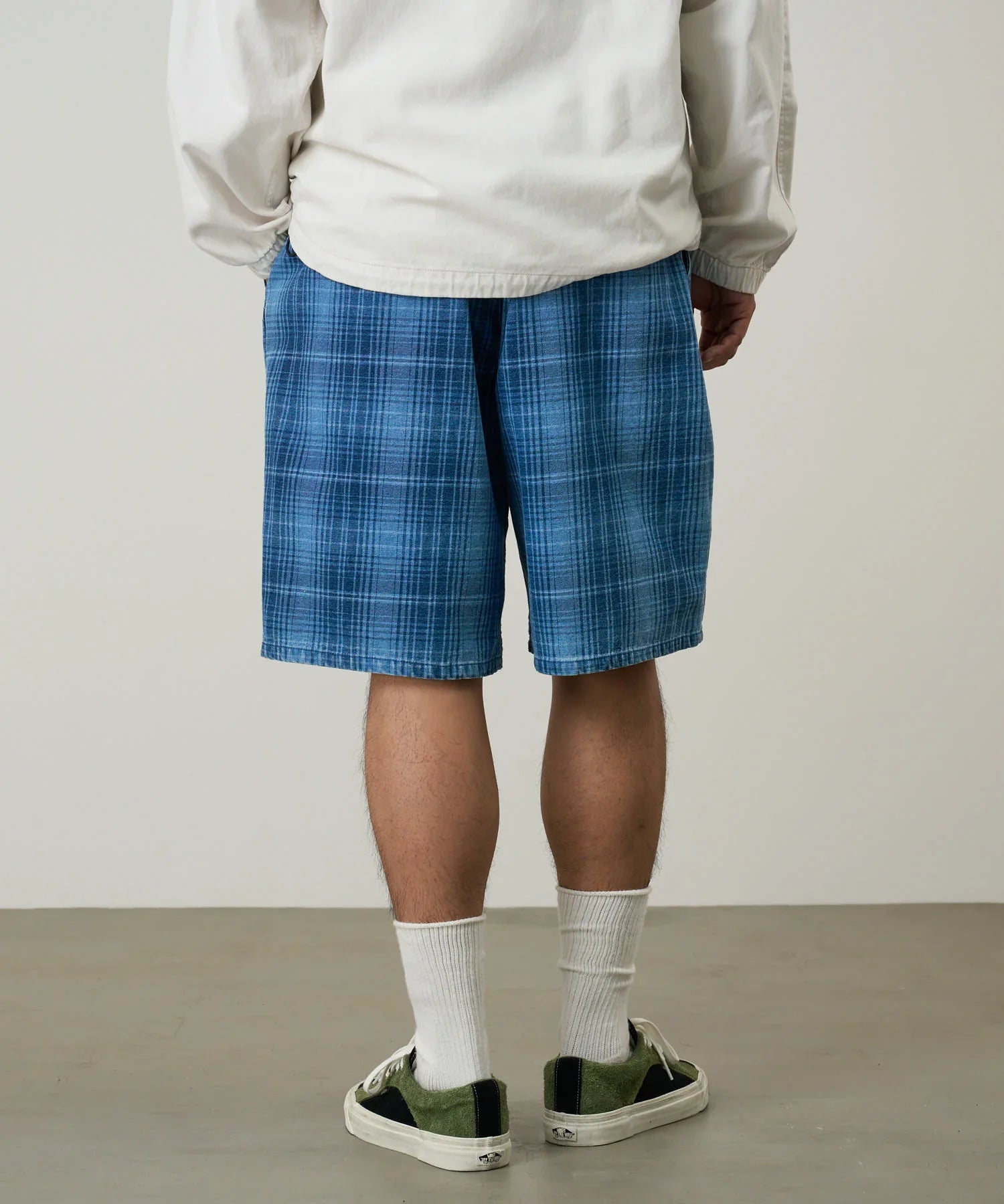 Gramicci Lagoon Short Denim Plaid | thegoodlife. UAE