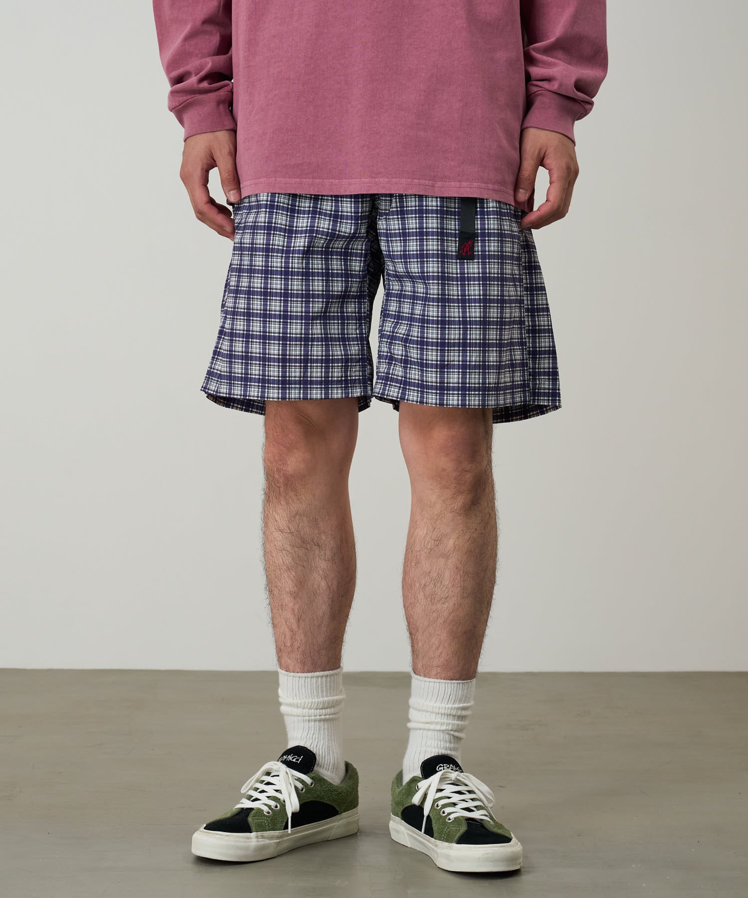 Checkered Shell Short