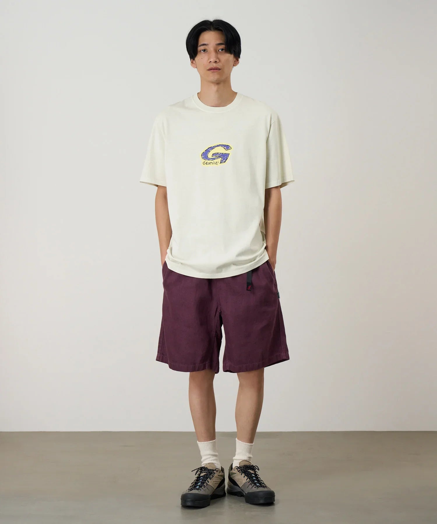 Gramicci G-Scribble Tee Pigment Dyed | thegoodlife. UAE
