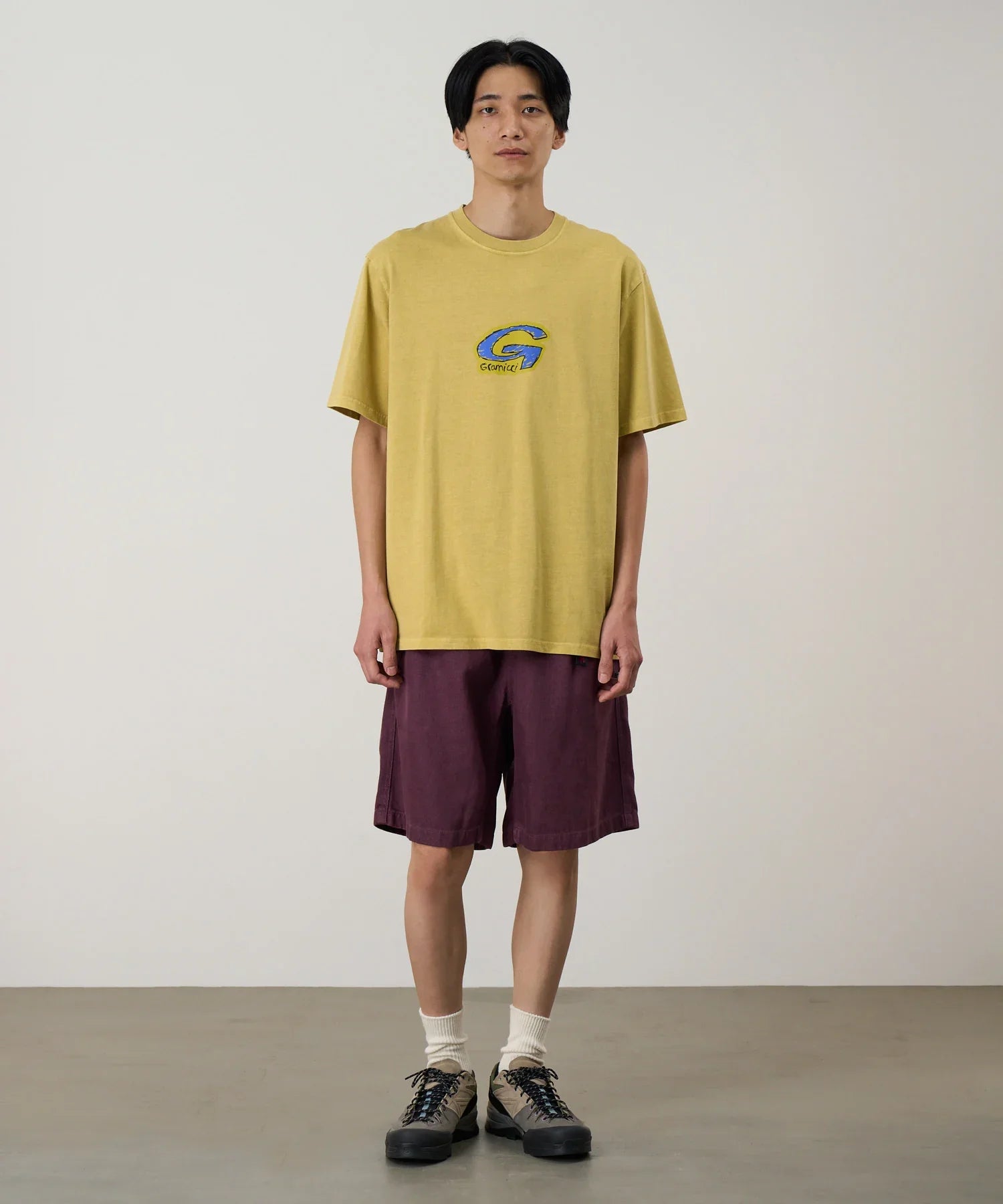 Gramicci G-Scribble Tee Pigment Dyed | thegoodlife. UAE