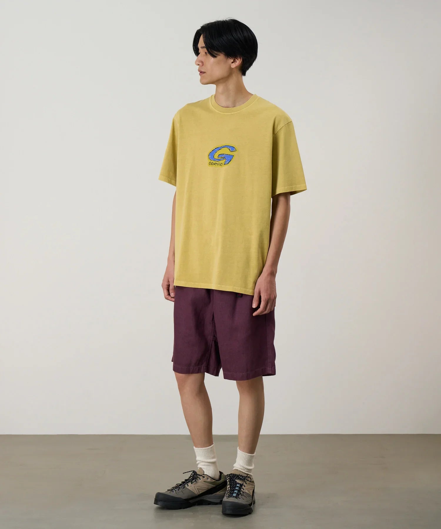 Gramicci G-Scribble Tee Pigment Dyed | thegoodlife. UAE