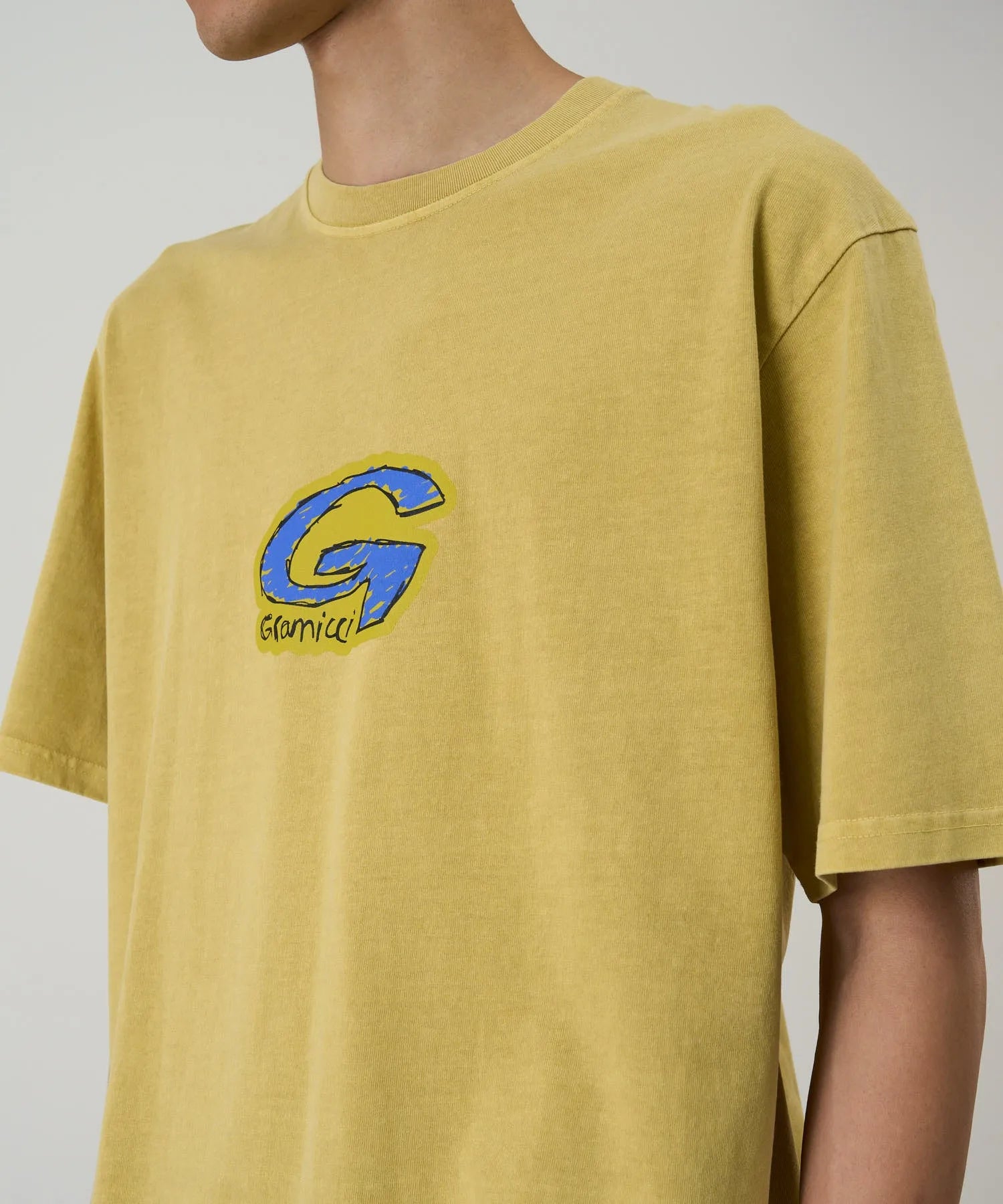 Gramicci G-Scribble Tee Pigment Dyed | thegoodlife. UAE