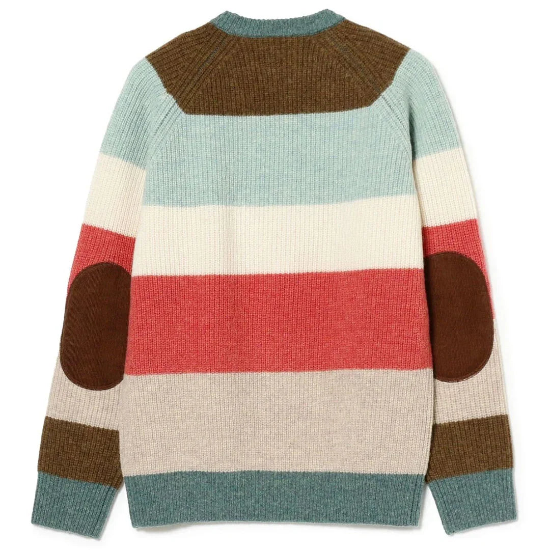 Beams Plus Crew Multi Stripe 5G | thegoodlife. UAE