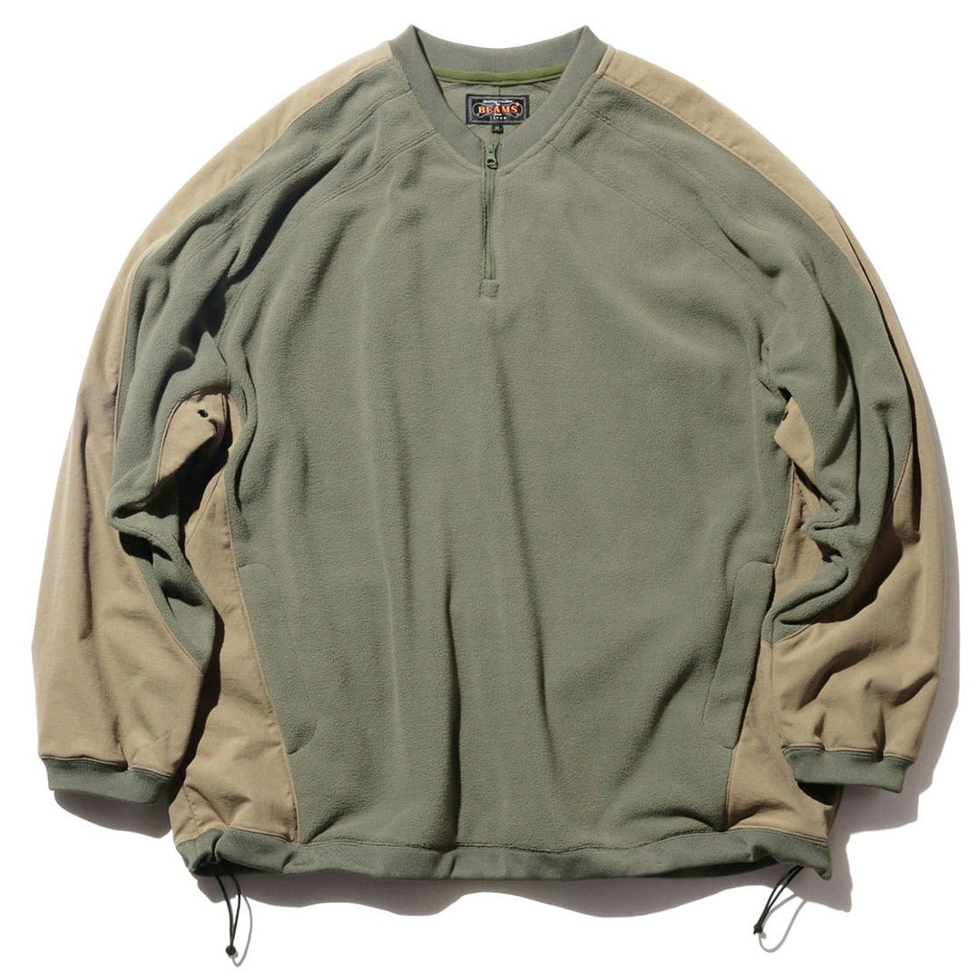 Beams Plus MIL Athletic Half Zip Fleece | thegoodlife. UAE