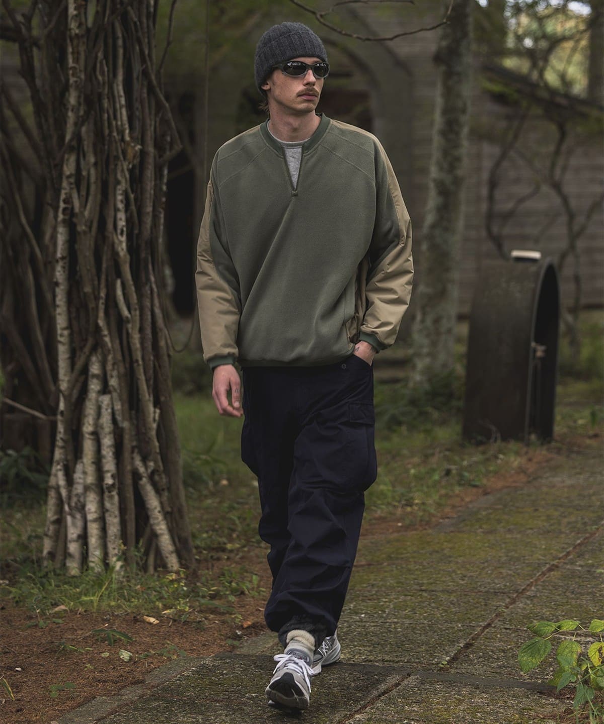 Beams Plus MIL Athletic Half Zip Fleece | thegoodlife. UAE