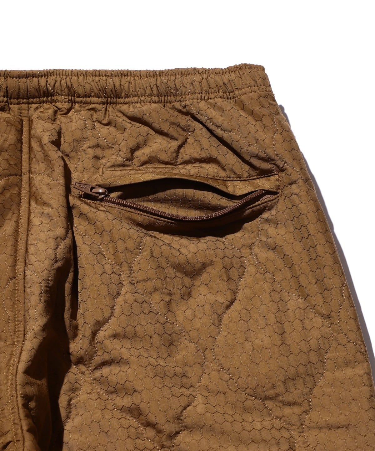 Beams Plus MIL Athletic Pants Quilt Hexagon Jacquard Nylon | thegoodlife. UAE
