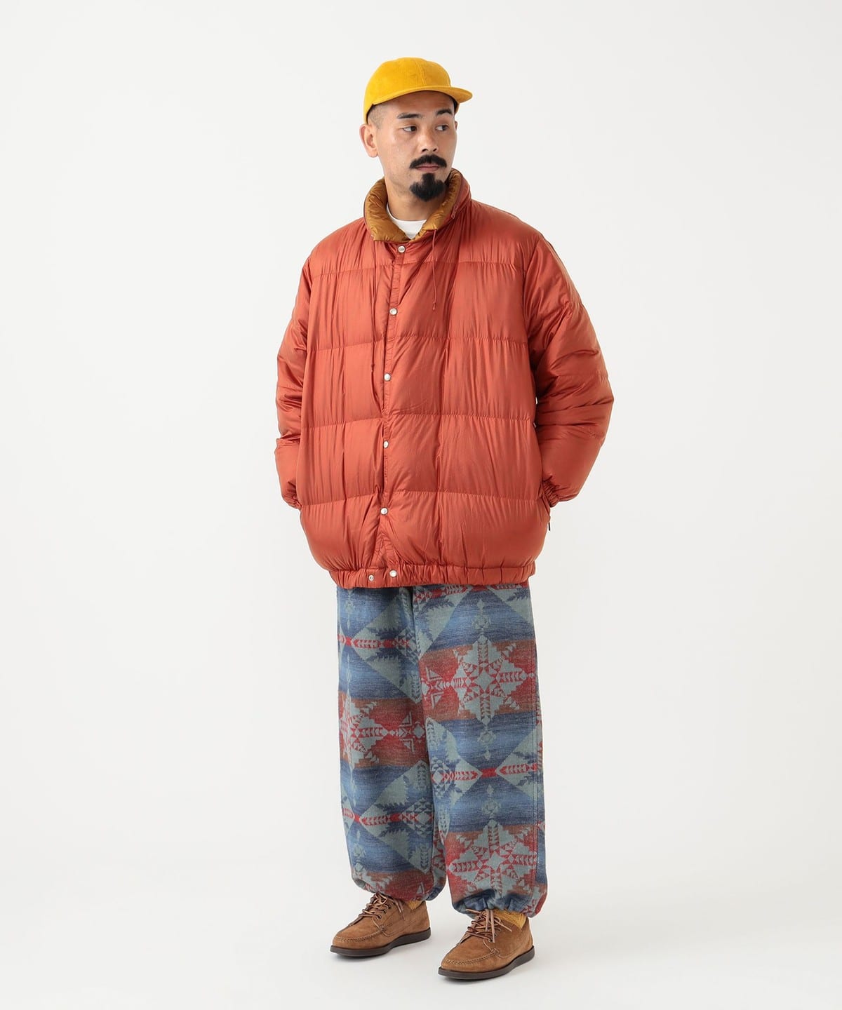 Beams Plus - MIL Easy Pants Cotton Blanket Jacquard Shaggy - Pants - thegoodlife.