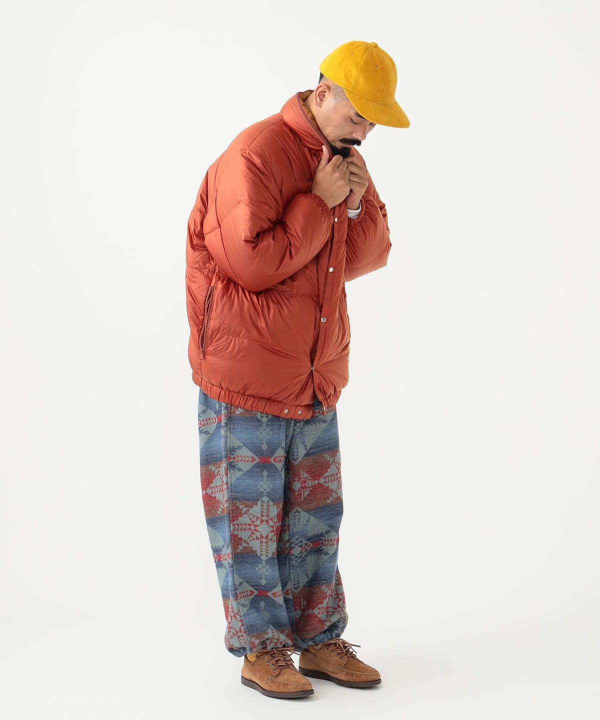 Beams Plus - MIL Easy Pants Cotton Blanket Jacquard Shaggy - Pants - thegoodlife.