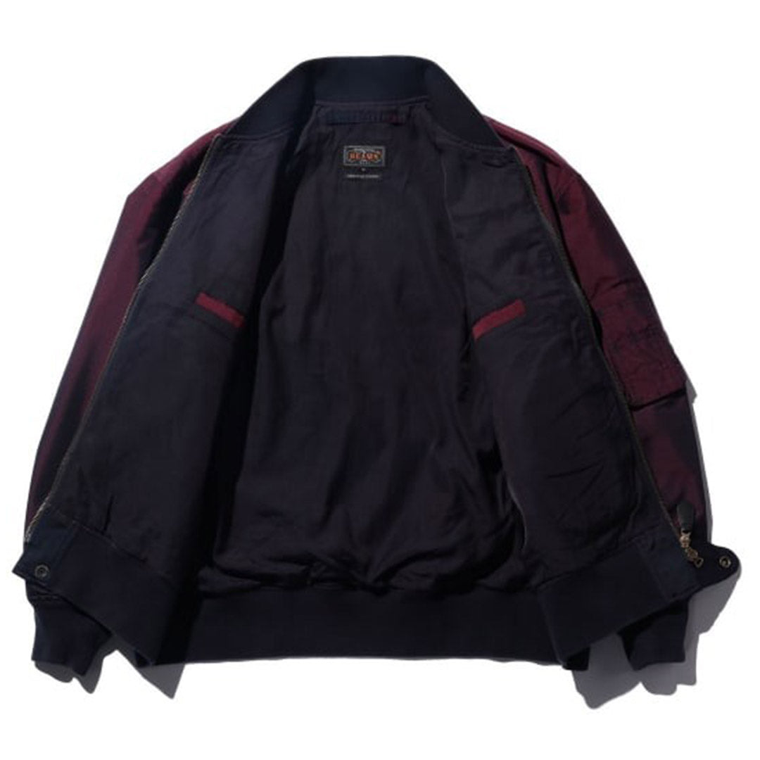 Beams Plus MIL Flight Jacket Iridescent Twill | thegoodlife. UAE