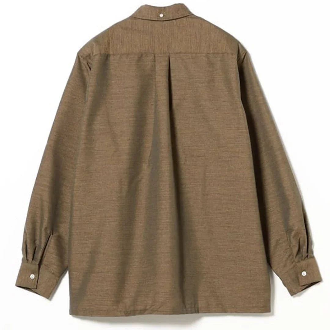 Beams Plus Open B. D. Shirt Iridescent Twill | thegoodlife. UAE