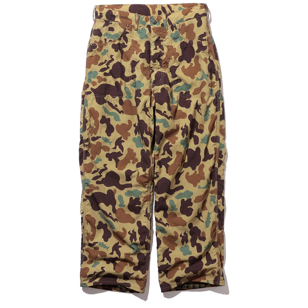 Beams Plus Painter Pants Lined Animal Camo | thegoodlife. UAE