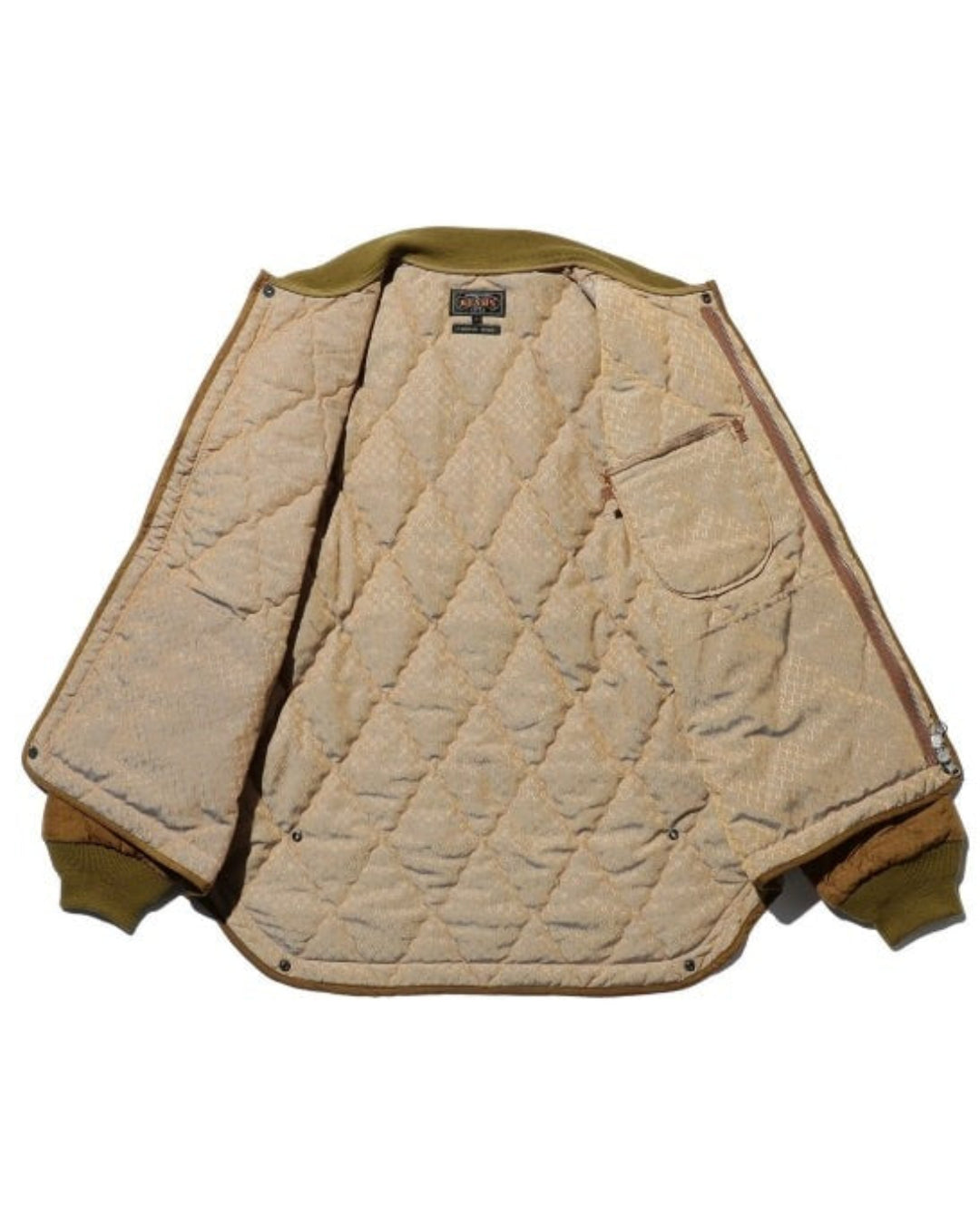 Beams Plus Quilt Puff Blouson Hexagon Jacquard Nylon | thegoodlife. UAE