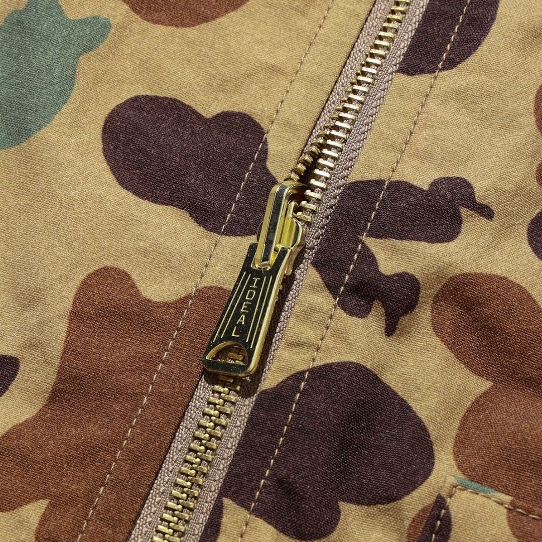 Beams Plus WORK Puff Vest Reversible Animal Print | thegoodlife. UAE