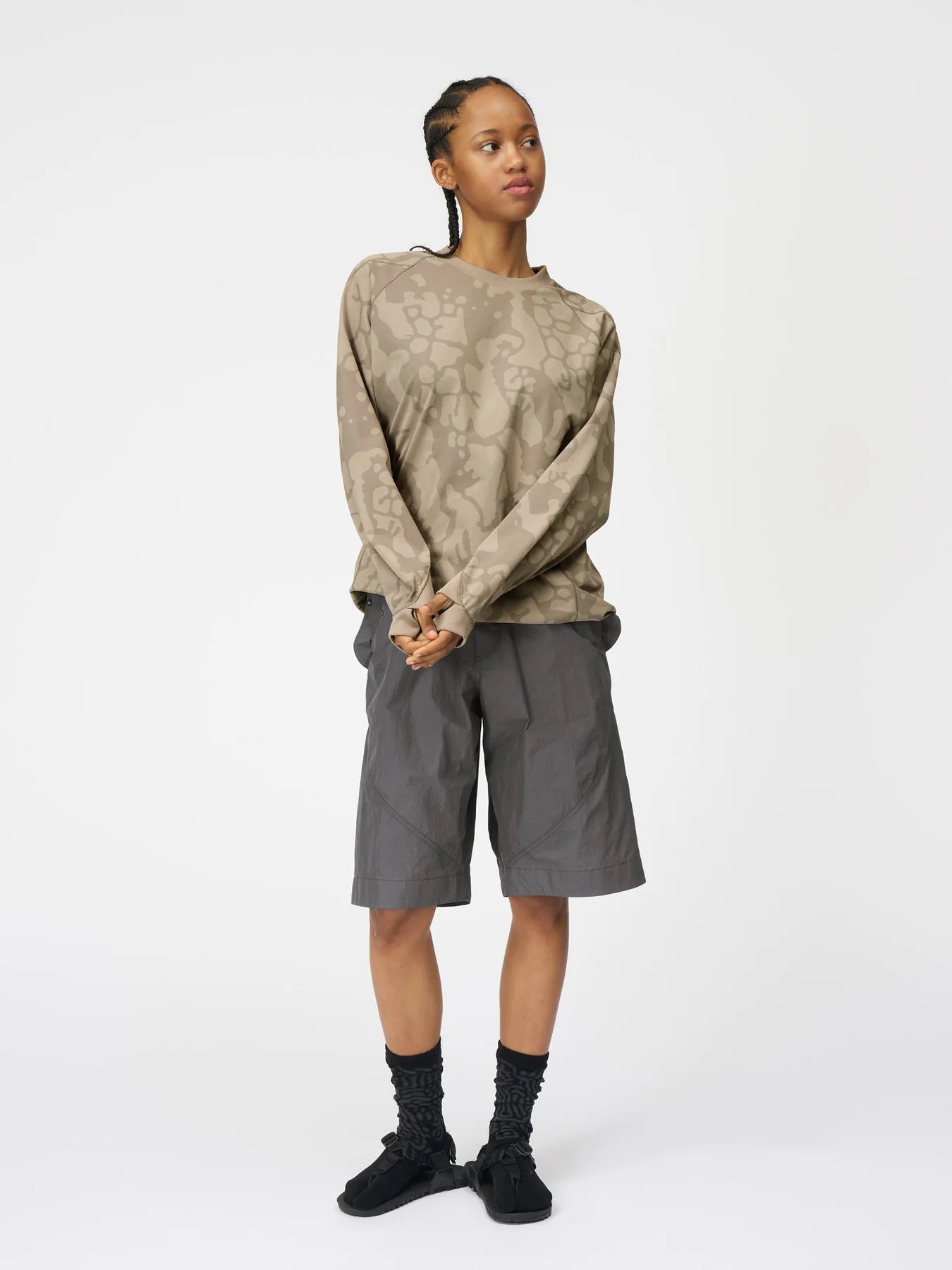 Goldwin 0 Reaction Diffusion L/S T-shirt | thegoodlife. UAE