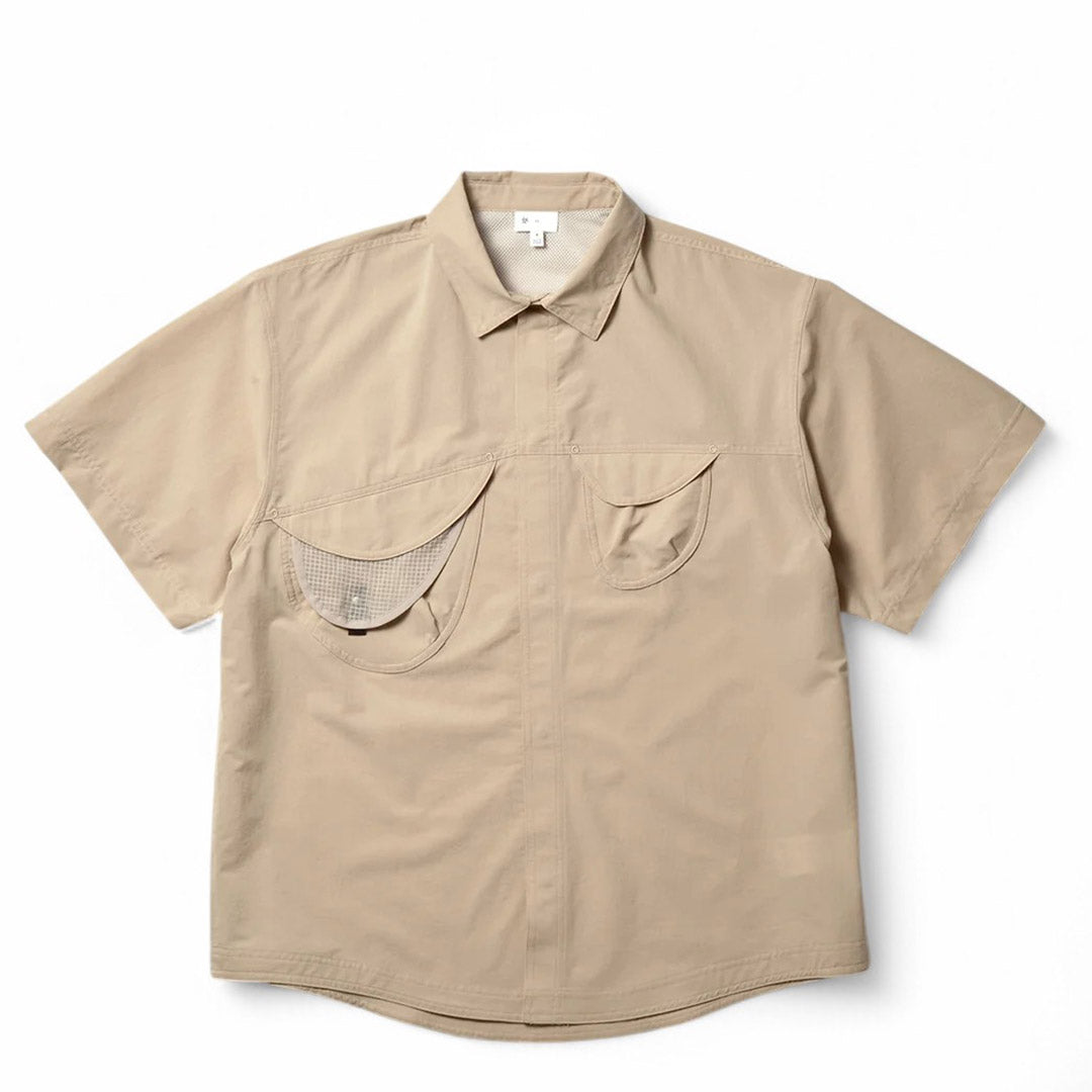 Goldwin 0 S/S Asymmetric Camp Shirt | thegoodlife. UAE