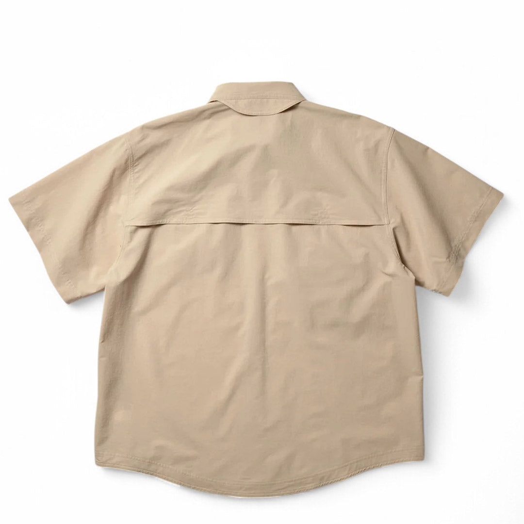 Goldwin 0 S/S Asymmetric Camp Shirt | thegoodlife. UAE