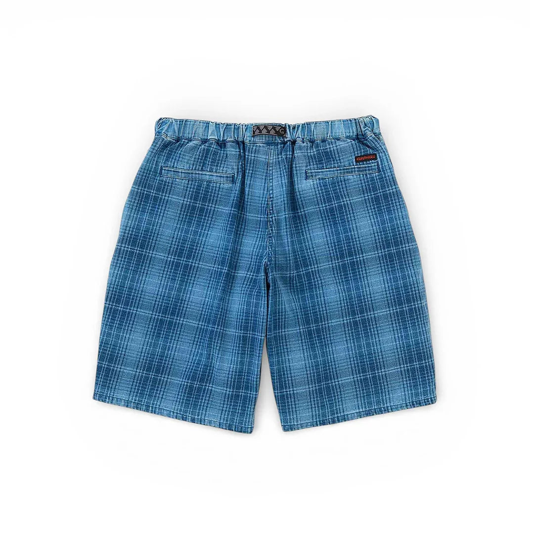 Gramicci Lagoon Short Denim Plaid | thegoodlife. UAE