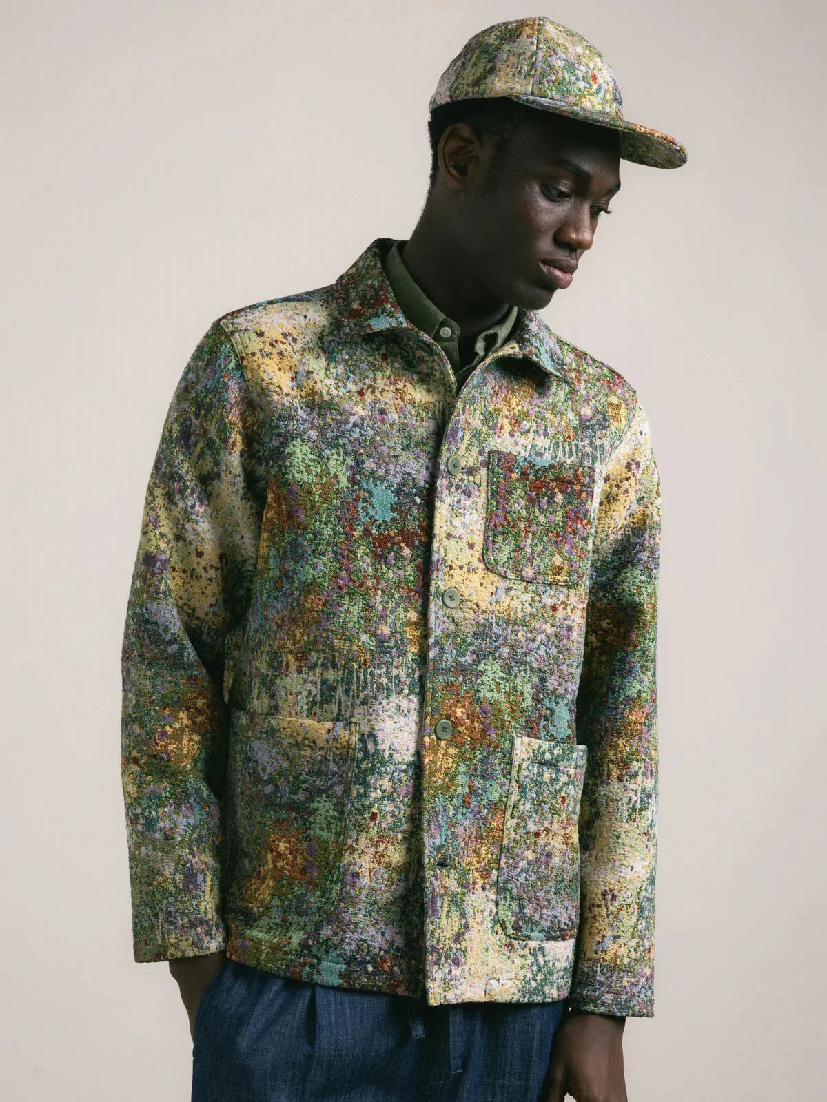 Kestin Leuchars Cap In Multi Jacquard | thegoodlife. UAE