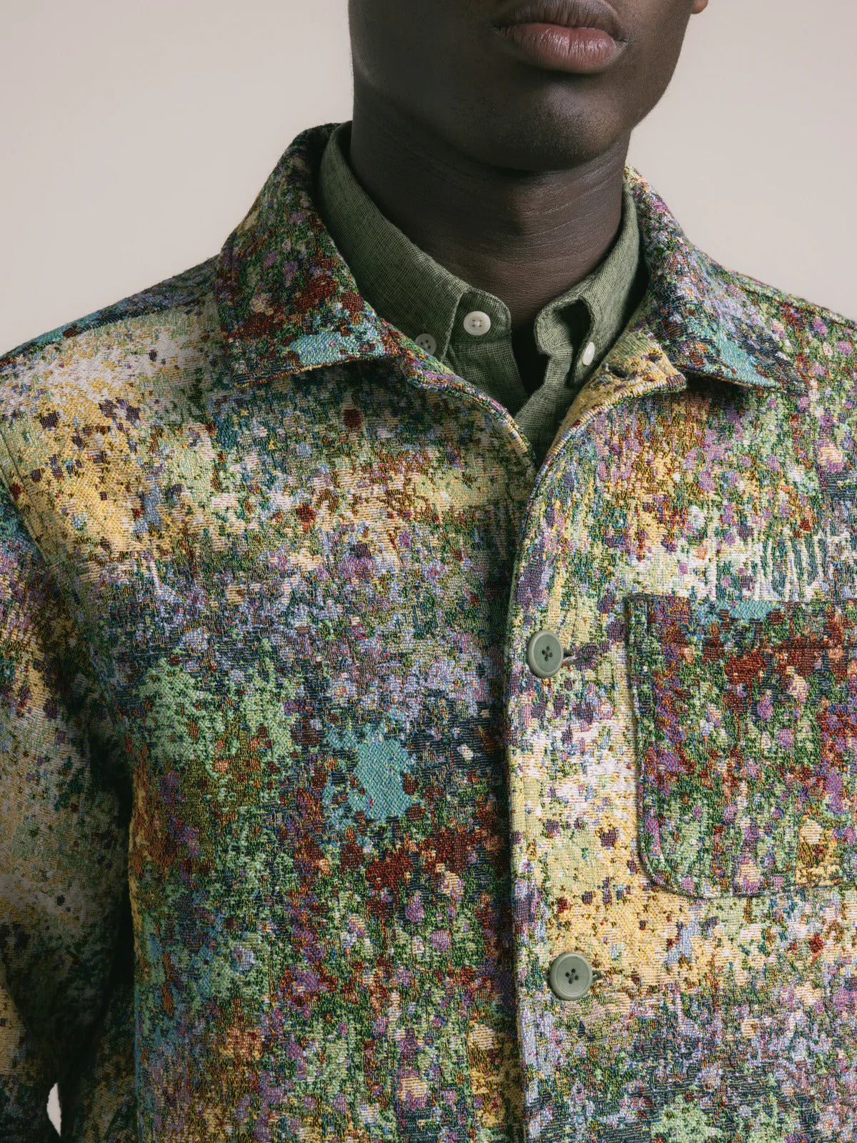 Ormiston Jacket In Multi Jacquard