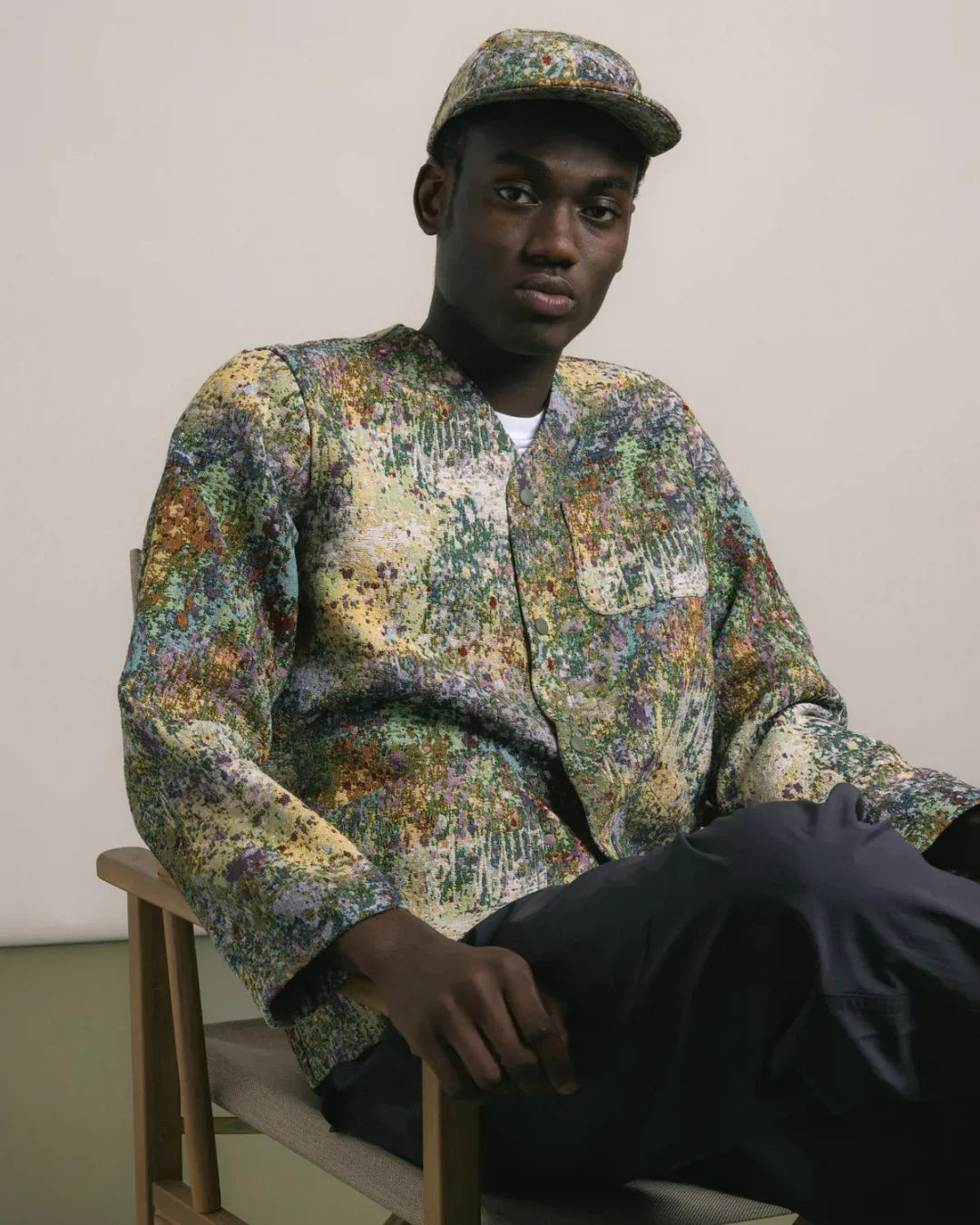 Kestin Leuchars Cap In Multi Jacquard | thegoodlife. UAE