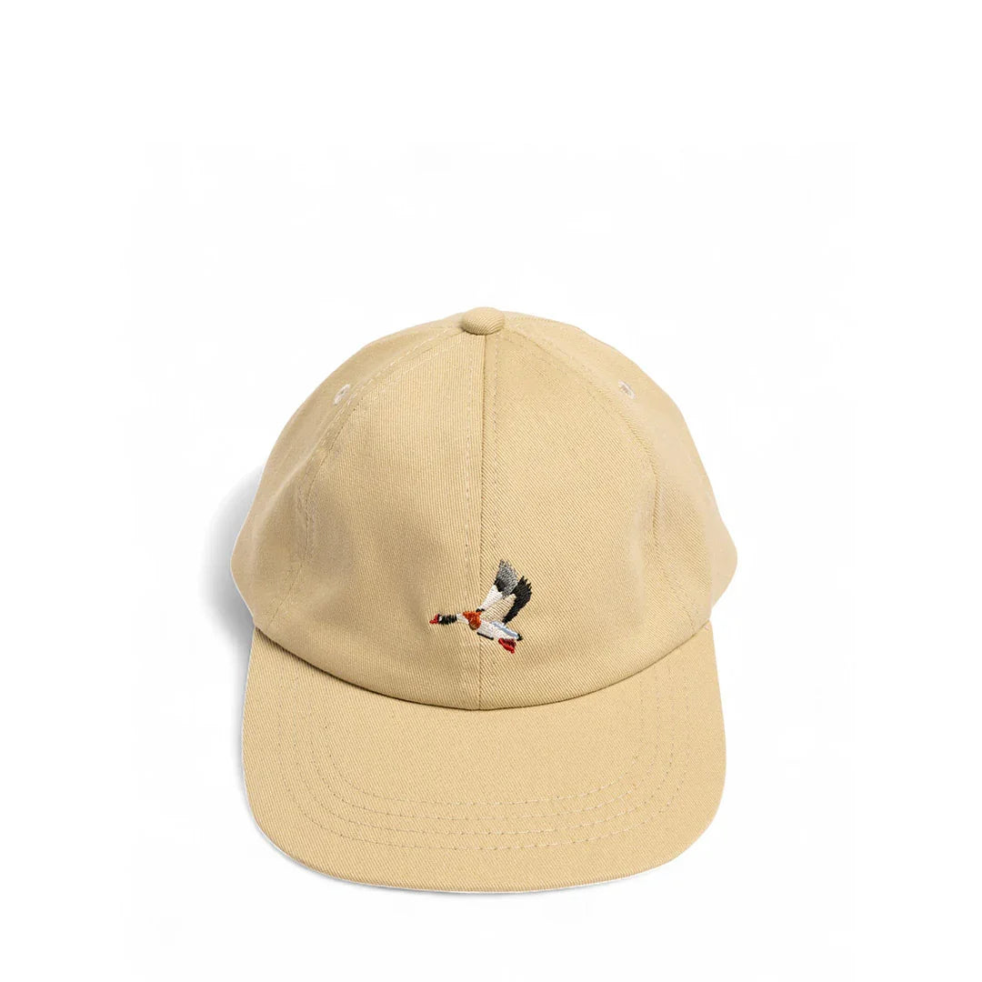 Kestin Leuchars Cap in Tan Twill Duck Embroidery | thegoodlife. UAE
