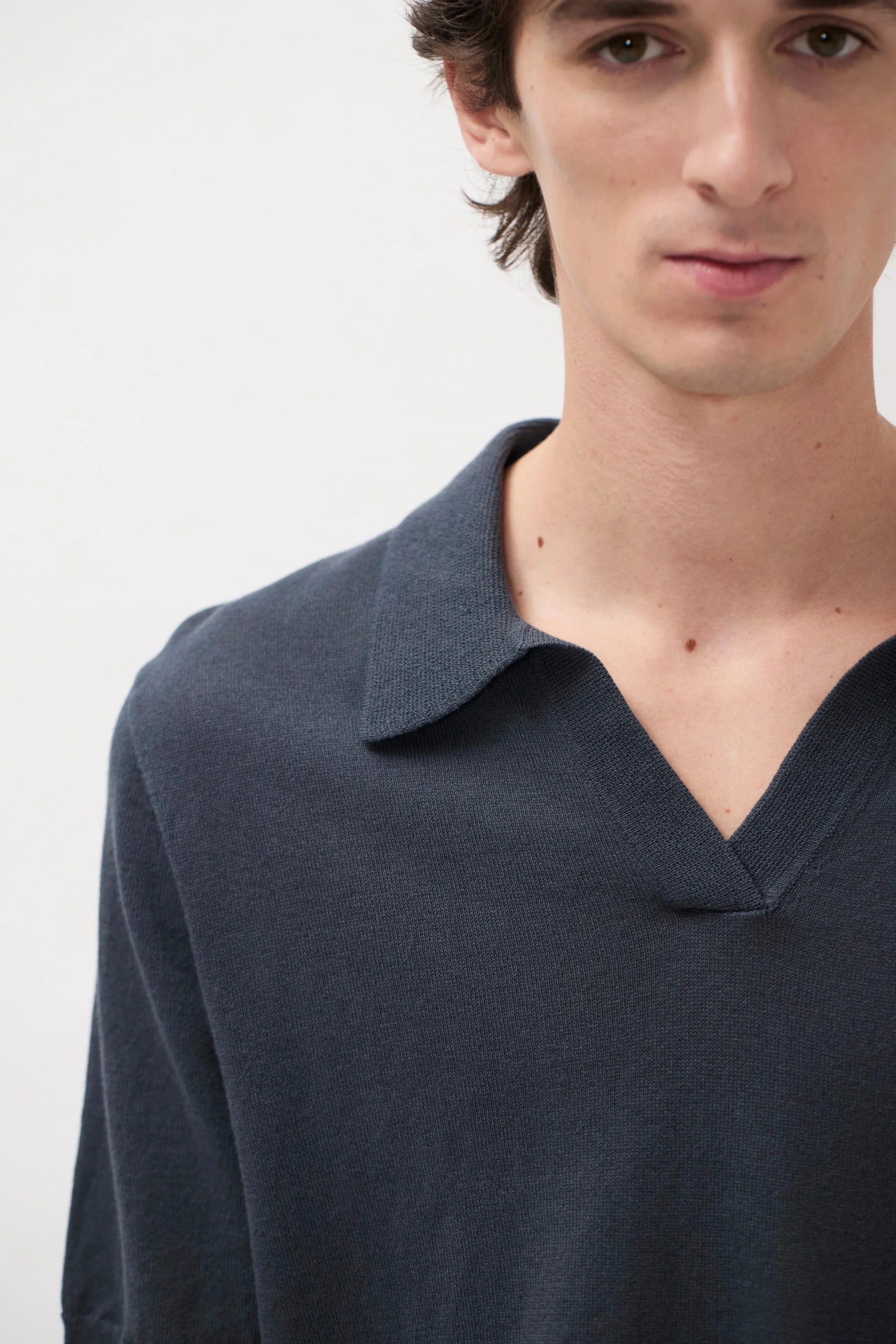 Norse Projects Anholt Cotton Paper Polo | thegoodlife. UAE