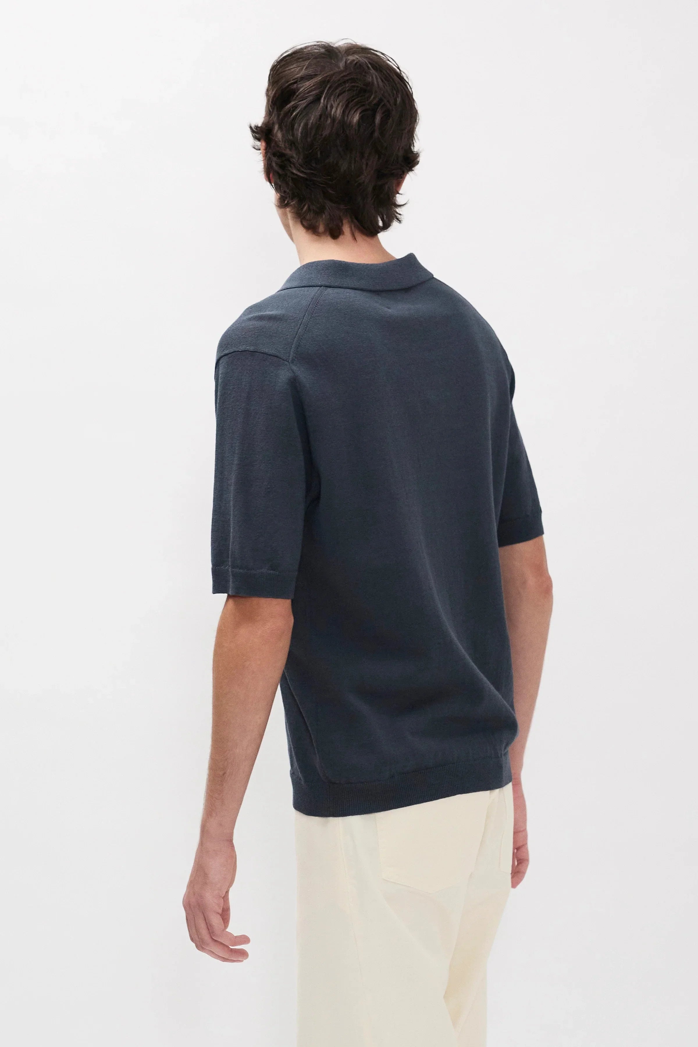 Norse Projects Anholt Cotton Paper Polo | thegoodlife. UAE