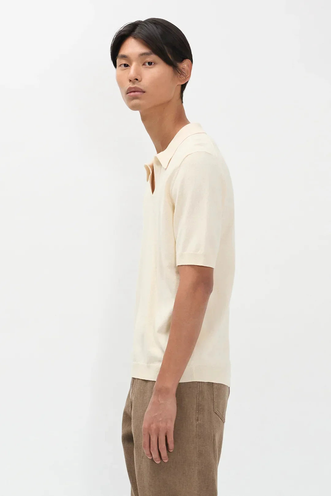 Norse Projects Anholt Cotton Paper Polo | thegoodlife. UAE