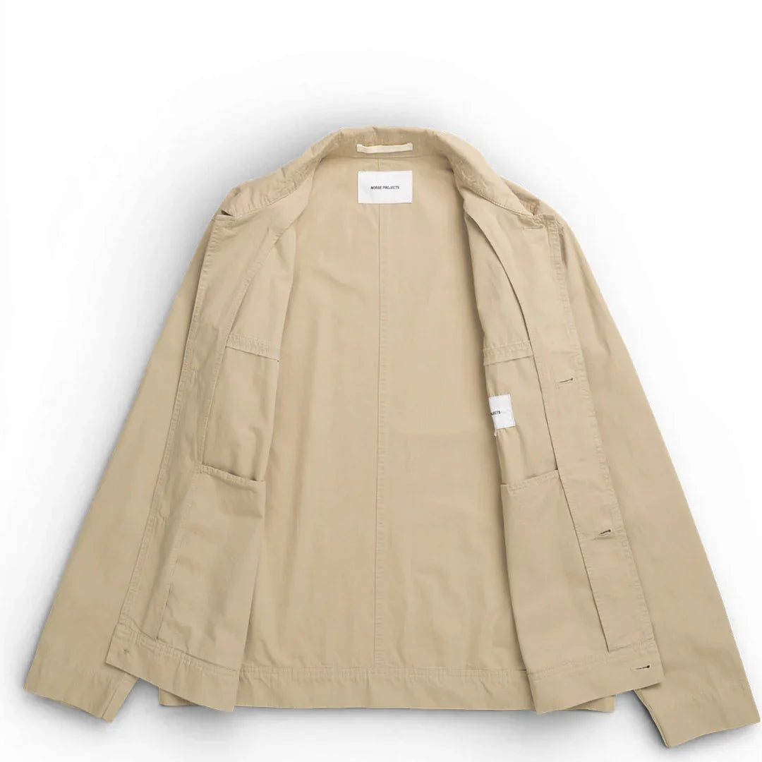 Norse Projects Arresskov Compact Cotton Overshirt | thegoodlife. UAE