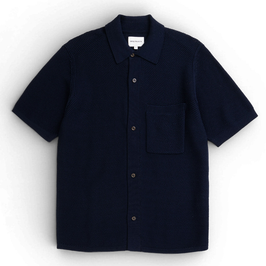 Fredensborg Mercerised Cotton Knitted Shirt