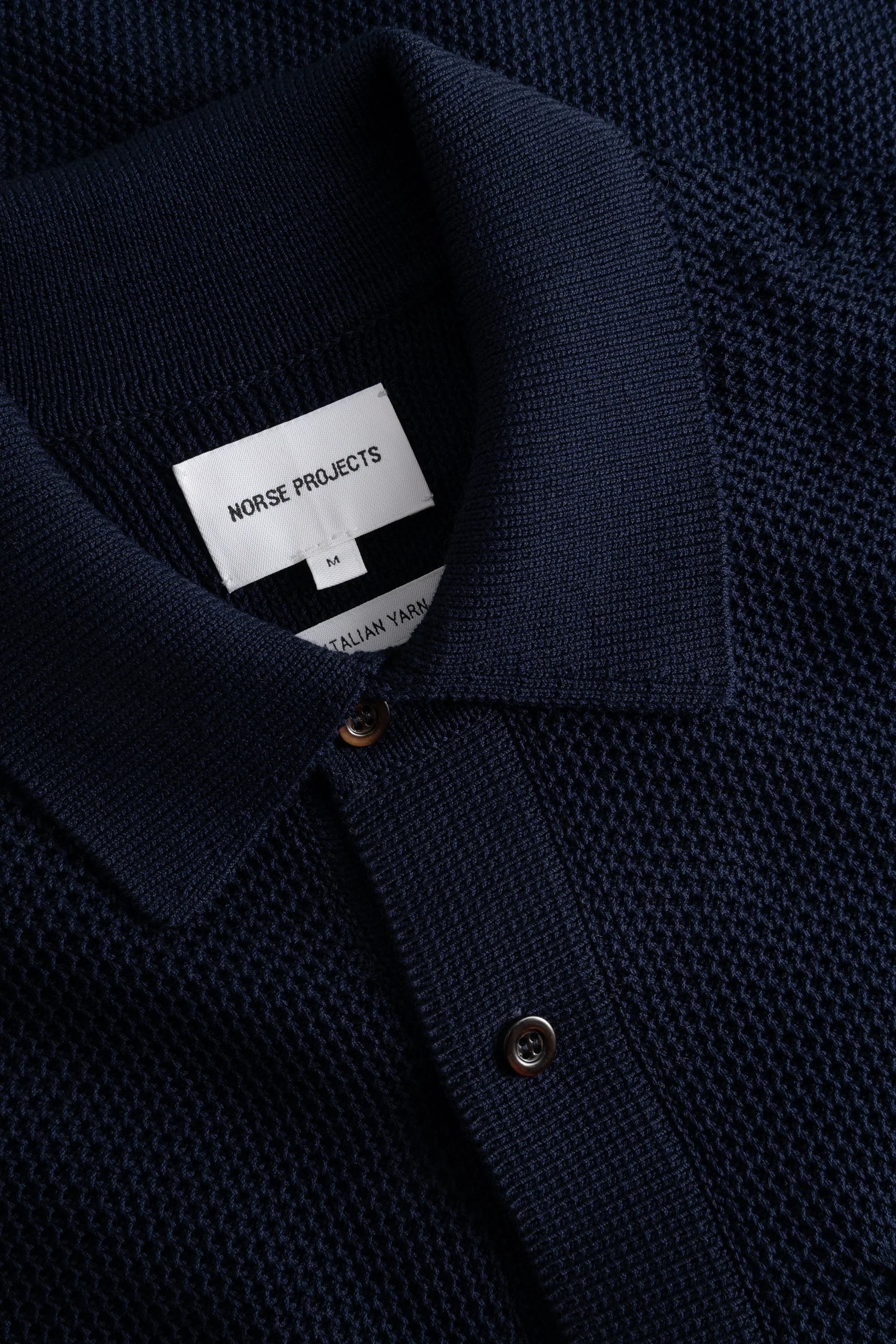 Norse Projects Fredensborg Mercerised Cotton Knitted Shirt | thegoodlife. UAE