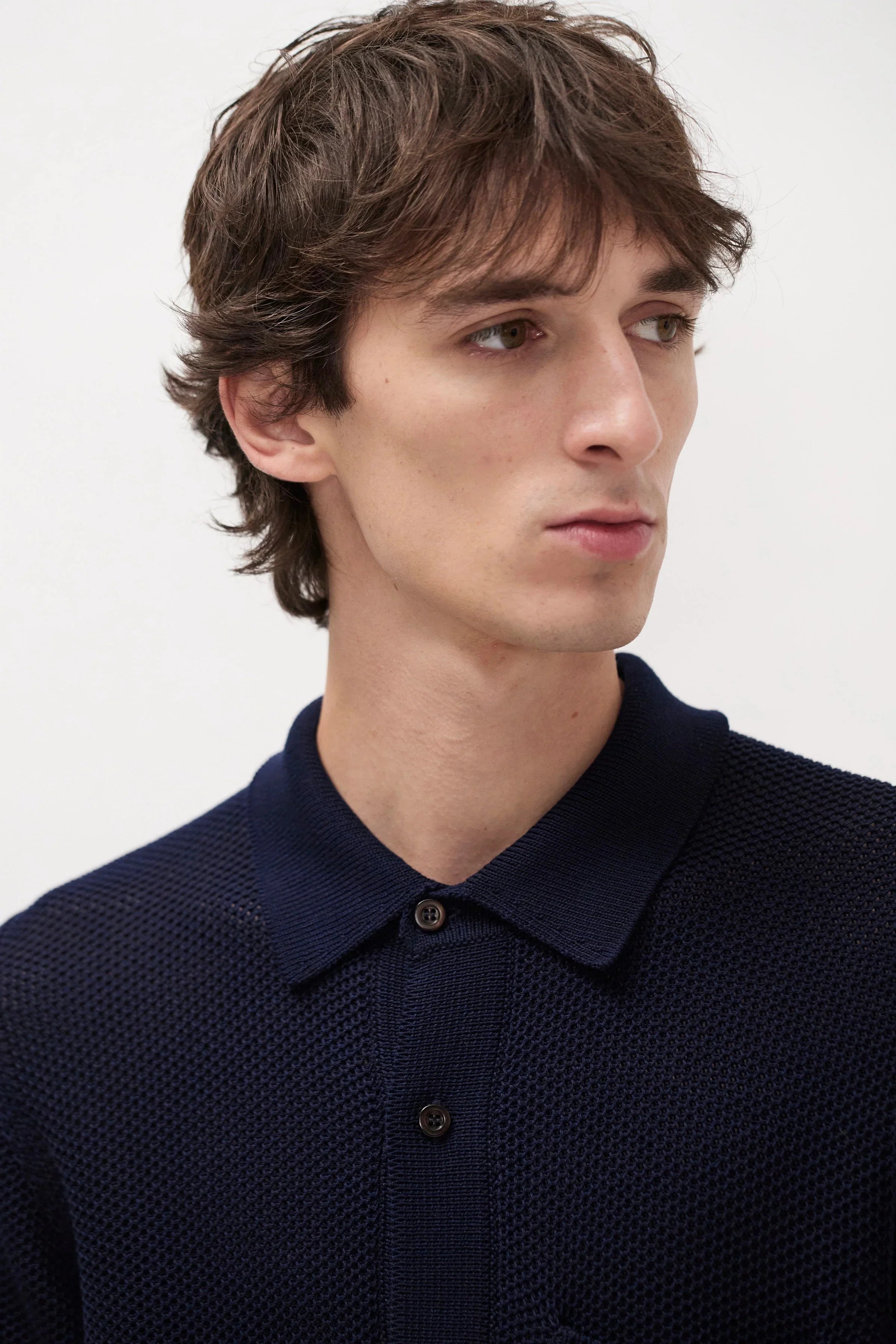 Norse Projects Fredensborg Mercerised Cotton Knitted Shirt | thegoodlife. UAE