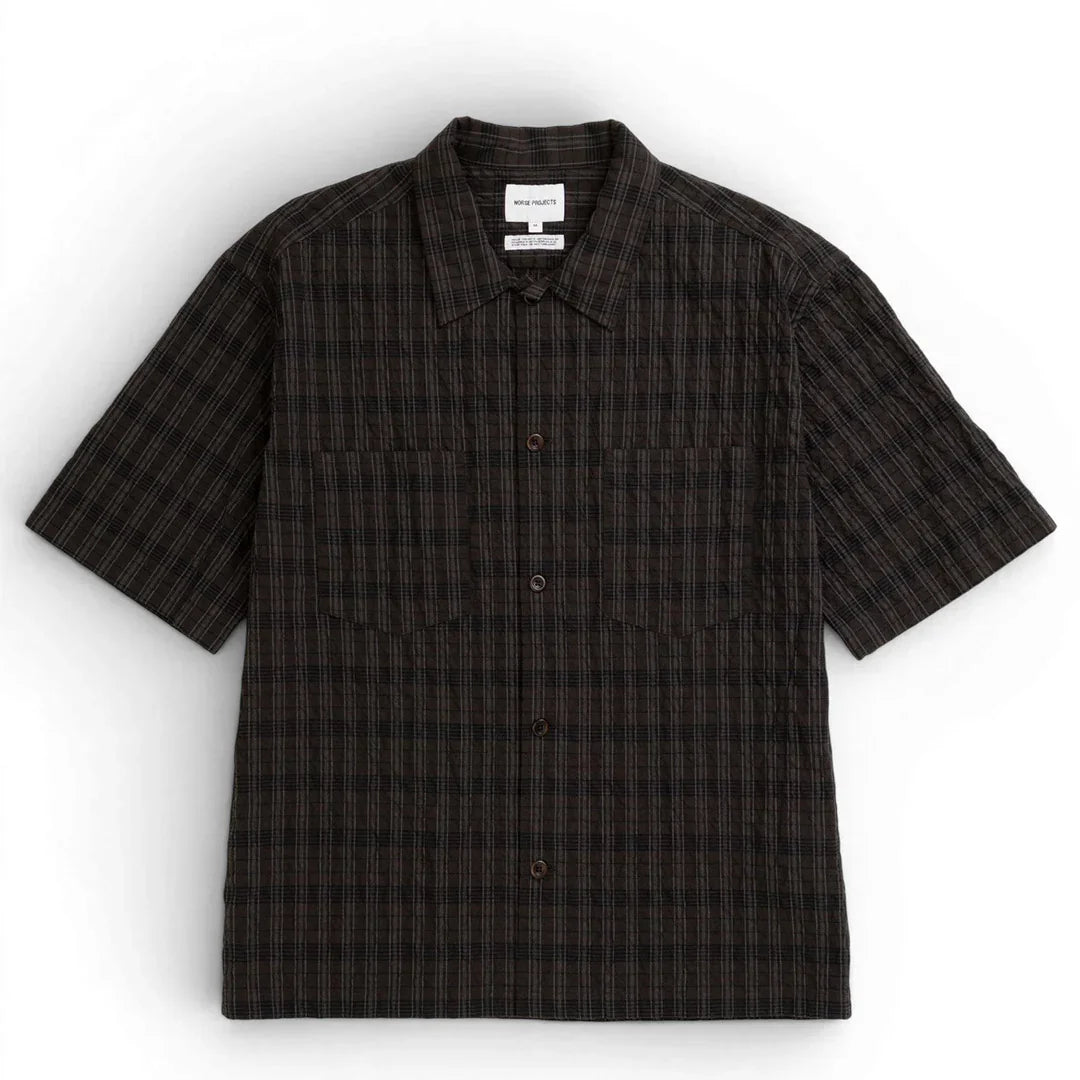 Norse Projects Mols Check SS Camp Shirt | thegoodlife. UAE