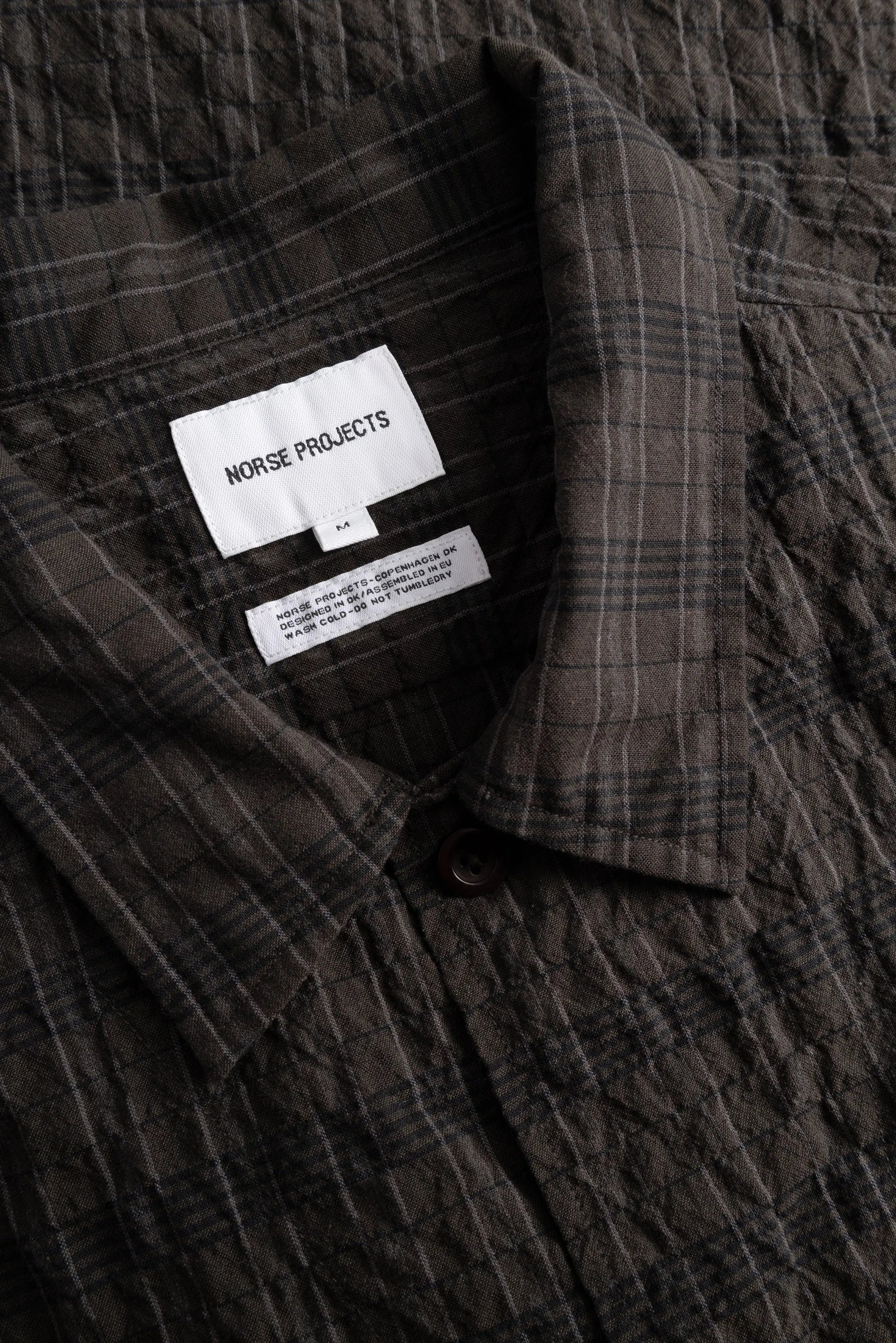 Norse Projects Mols Check SS Camp Shirt | thegoodlife. UAE