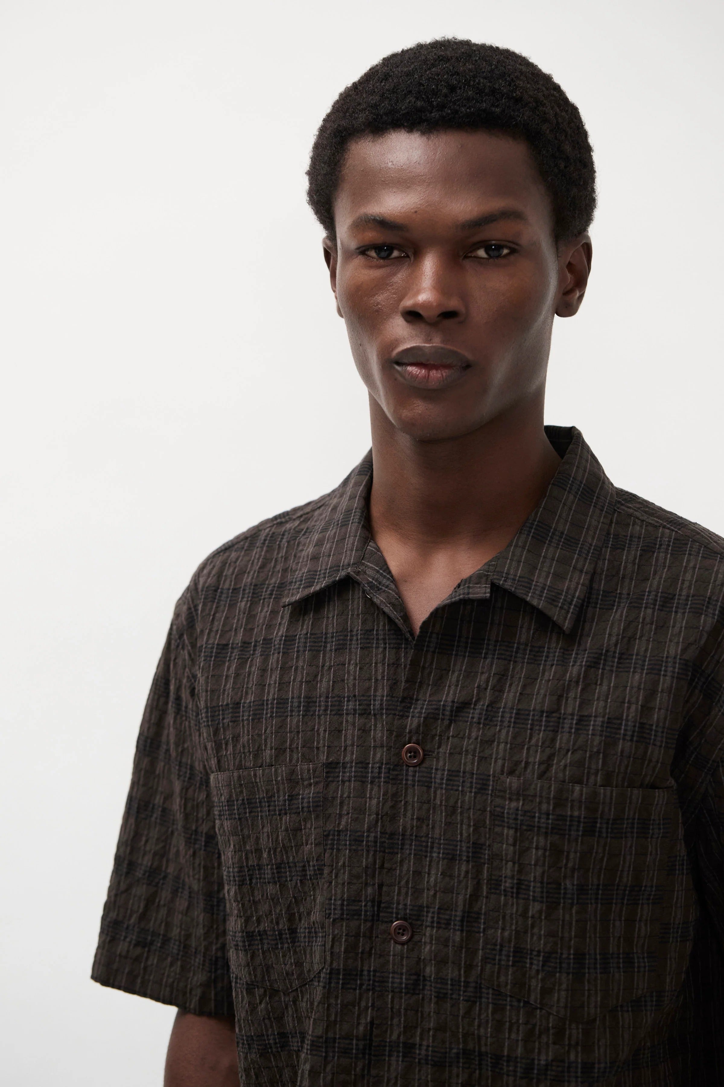 Mols Check SS Camp Shirt