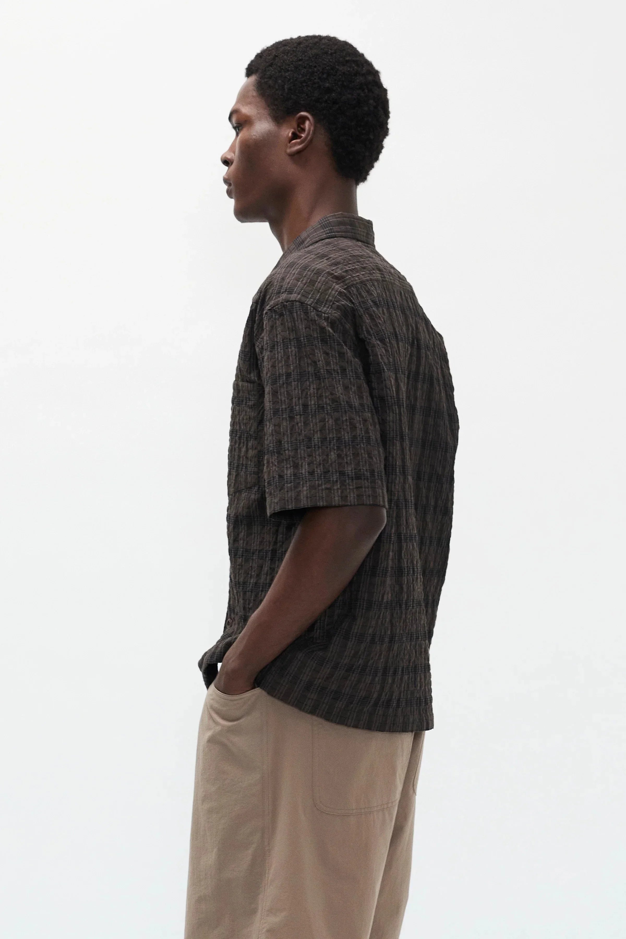 Norse Projects Mols Check SS Camp Shirt | thegoodlife. UAE