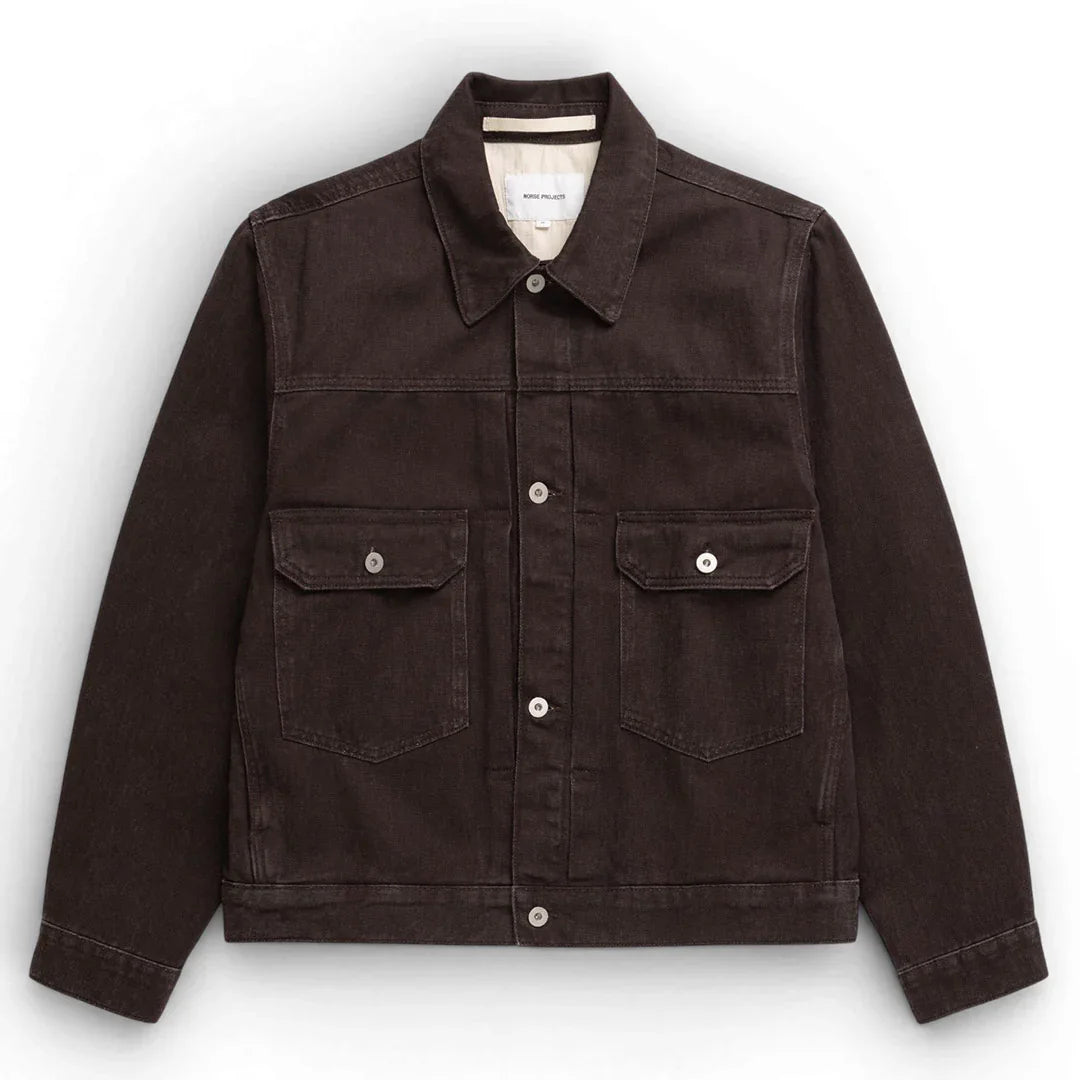 Norse Projects Storadal Resist Dyed Twill Type II Jacket | thegoodlife. UAE