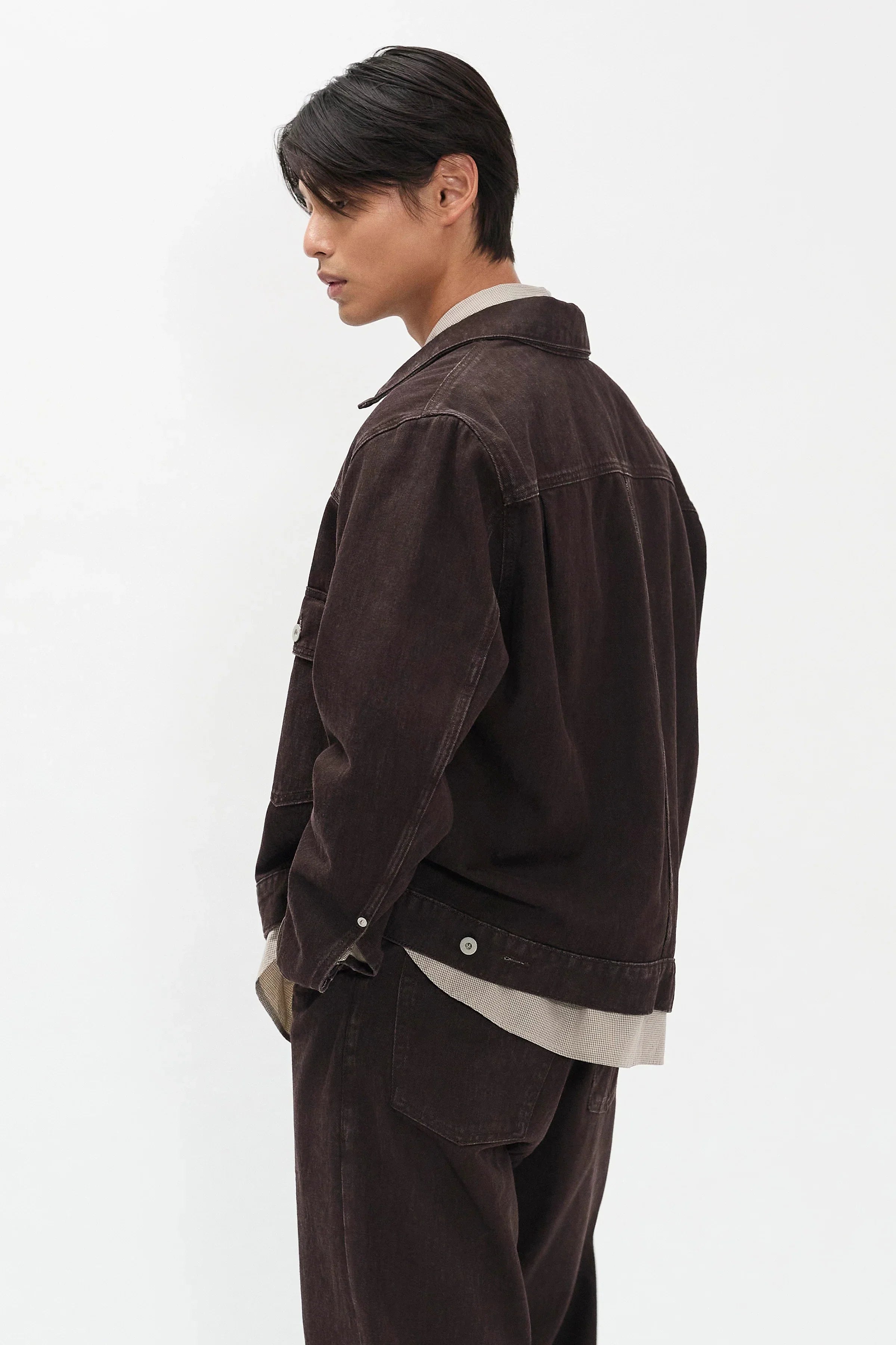 Norse Projects Storadal Resist Dyed Twill Type II Jacket | thegoodlife. UAE