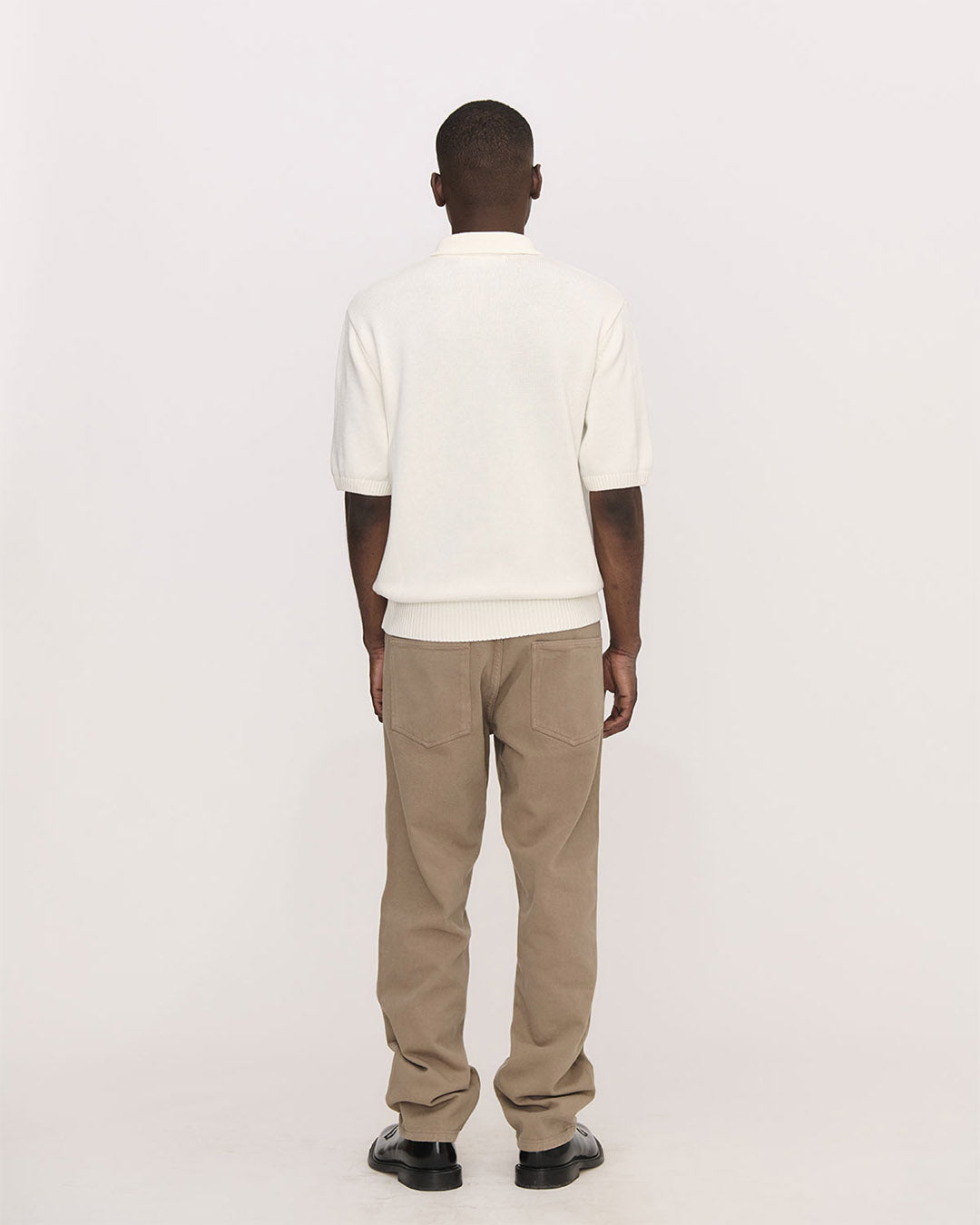 Palmes Cotton Knit Polo | thegoodlife. UAE