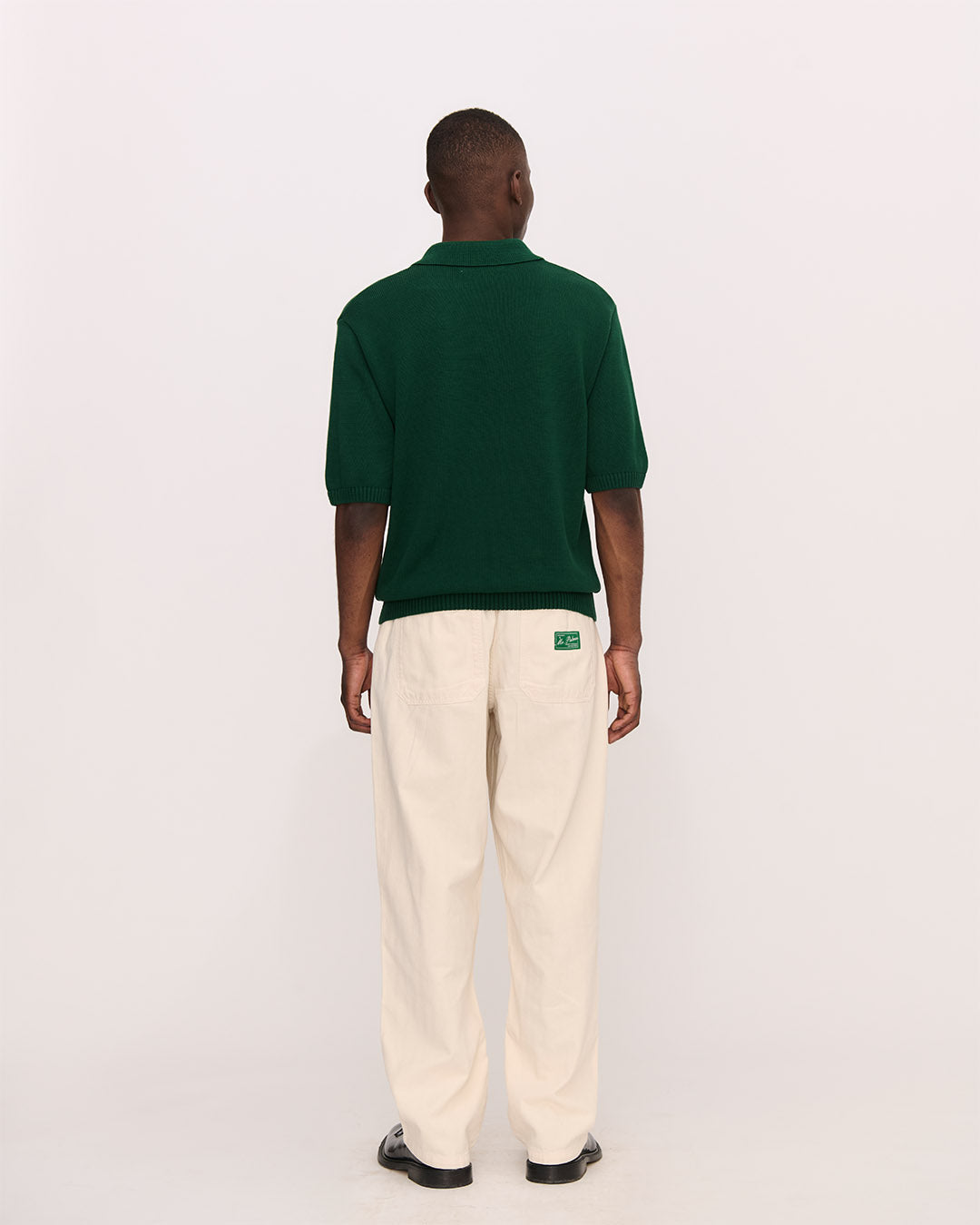 Palmes Cotton Knit Polo | thegoodlife. UAE