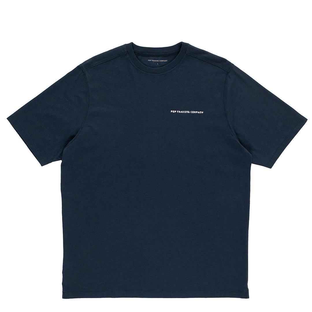 Pop Trading Company Pixel Logo T-Shirt | thegoodlife. UAE