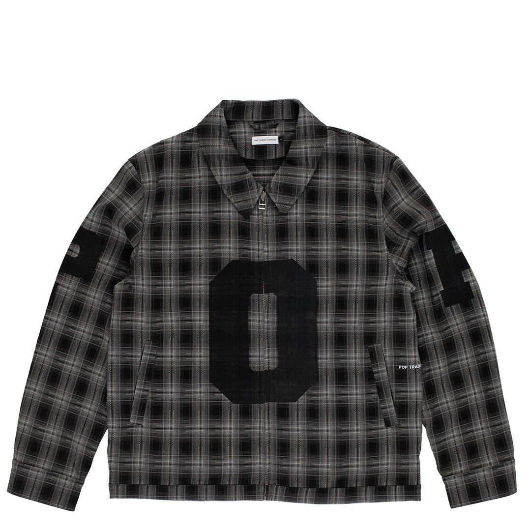 Pop Trading Company Checked Football Jacket | thegoodlife. UAE