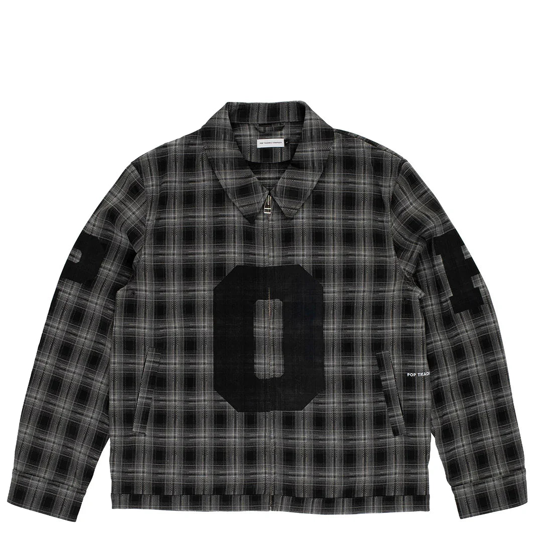 Pop Trading Company Checked Football Jacket | thegoodlife. UAE